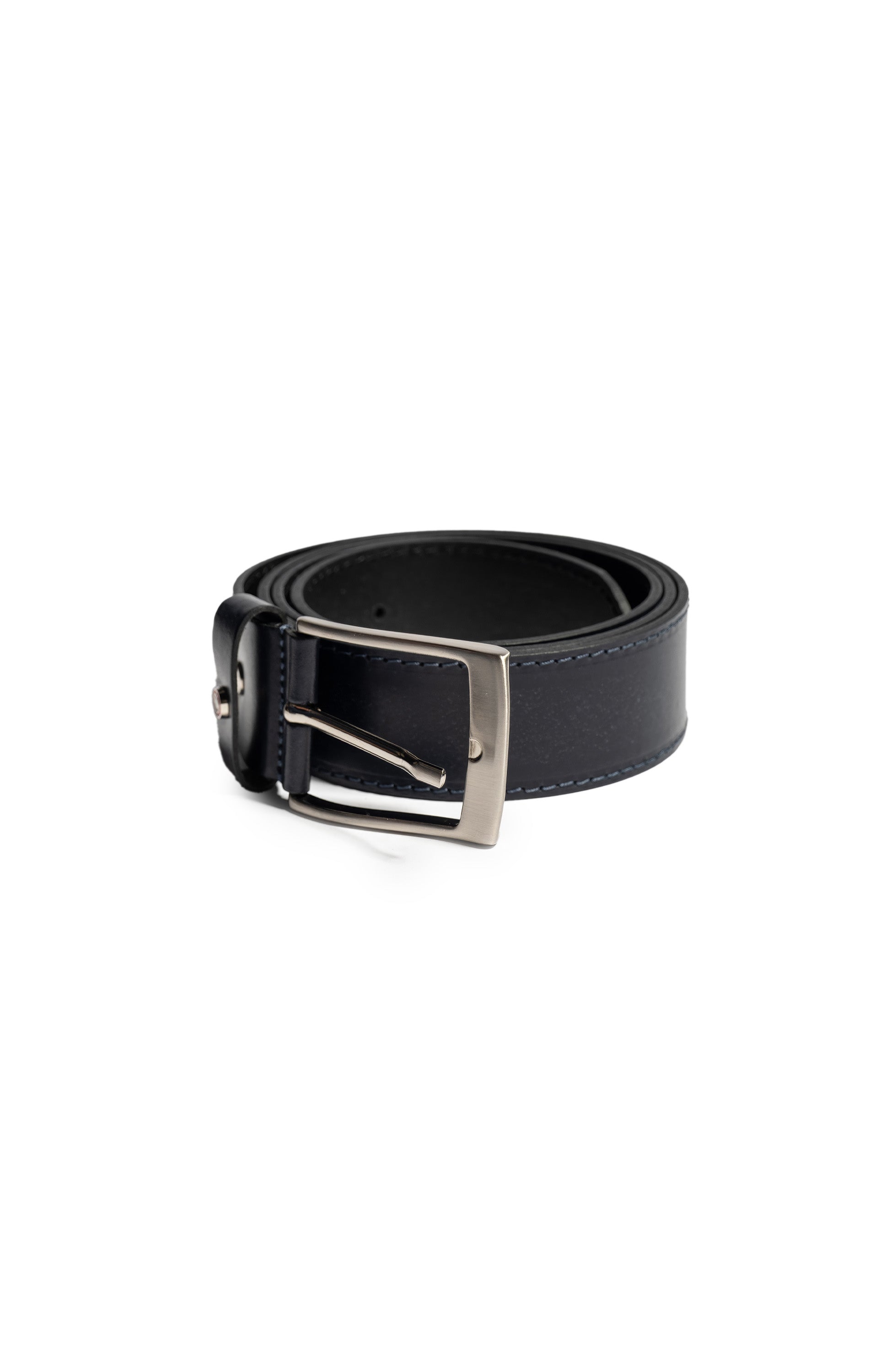 Aeronautica militare Black Leather-strap belt image 1