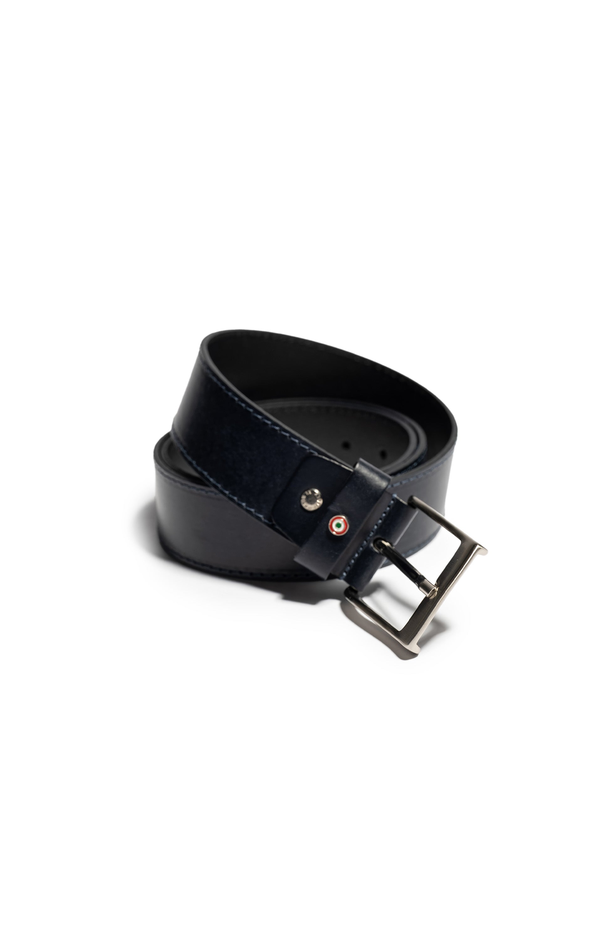 Aeronautica militare Black Leather-strap belt image 2