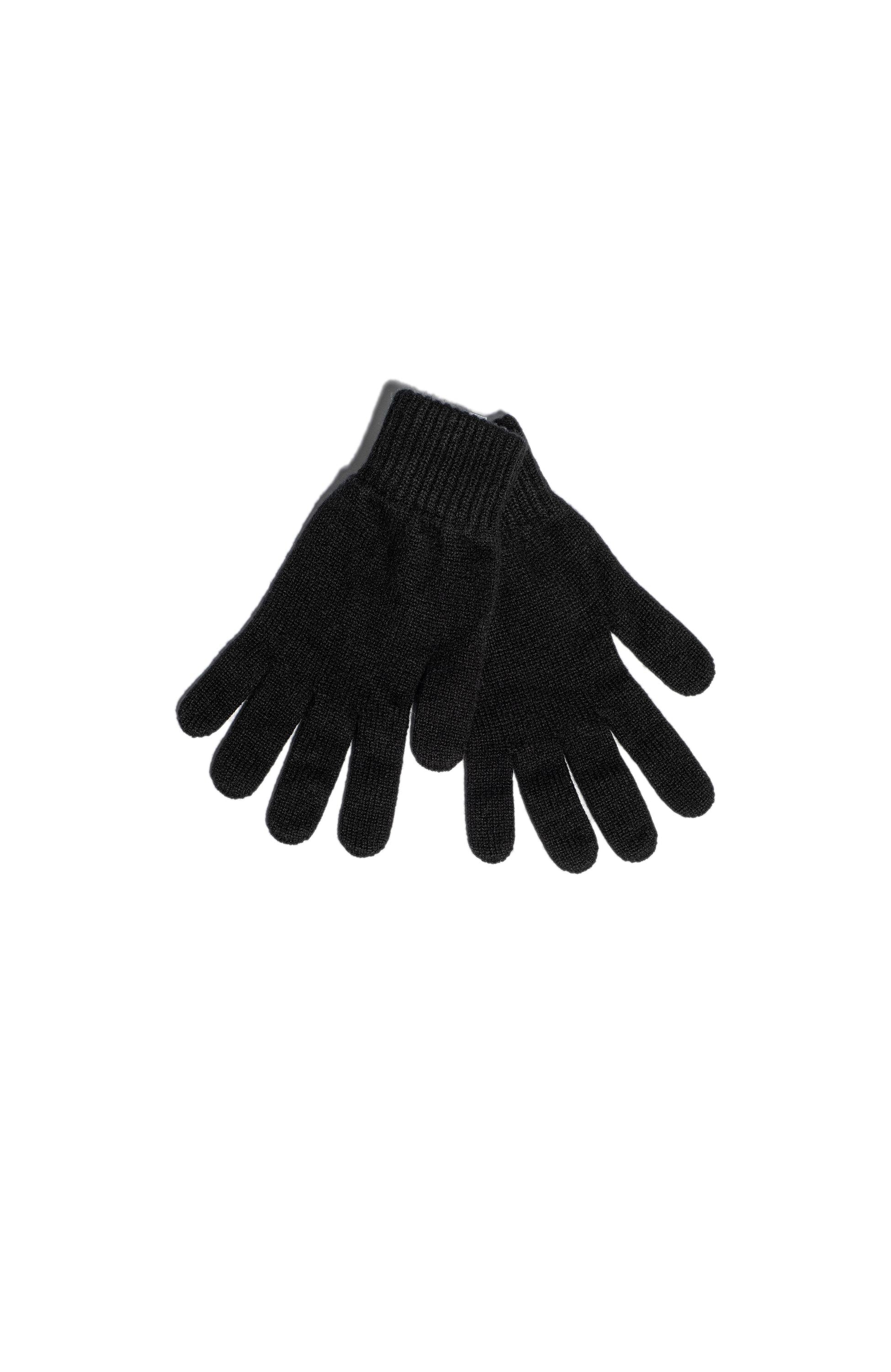 Johnstons of elgin Black Rękawiczki z kaszmiru image 2