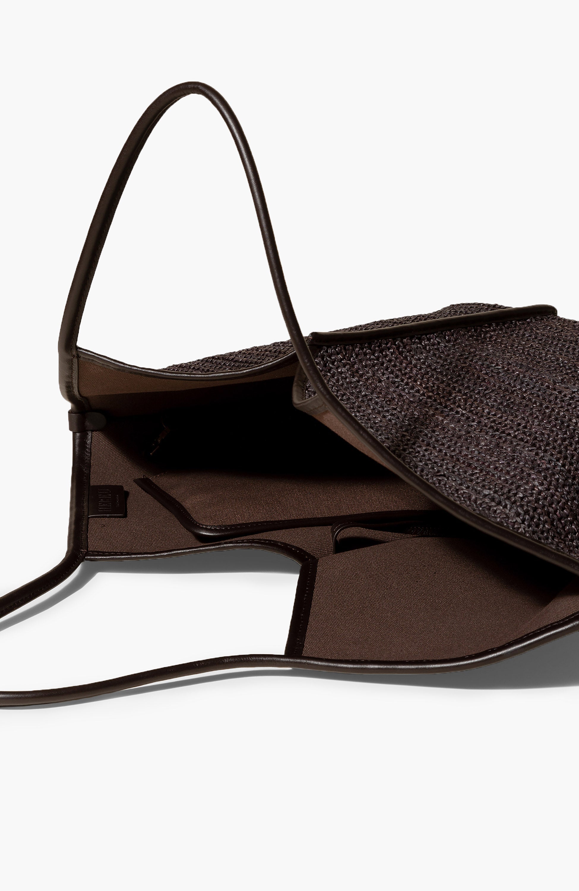 Hereu Brown Tote bag calella raffia image 2