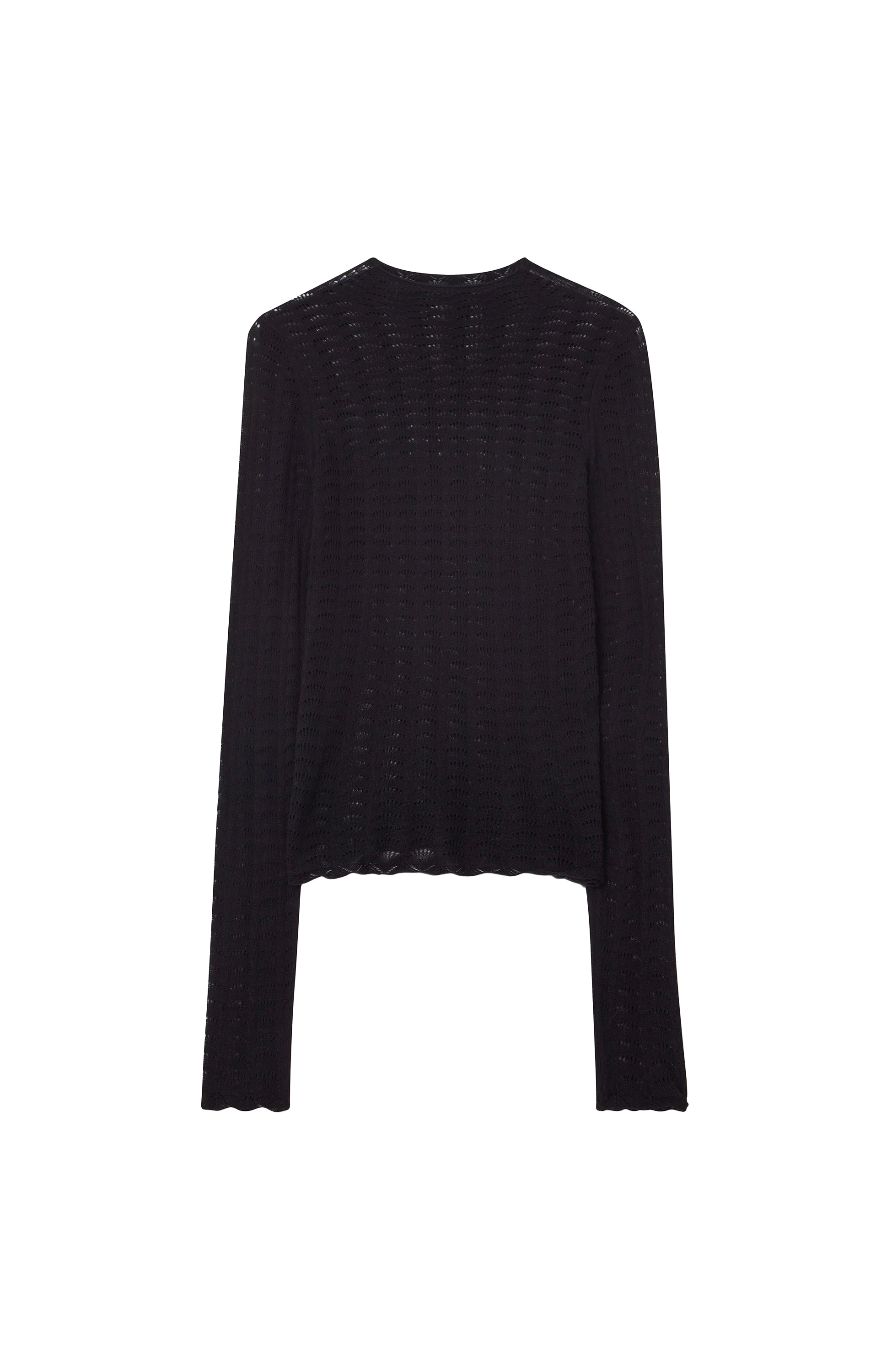 House of dagmar Black Lace knit top image 10