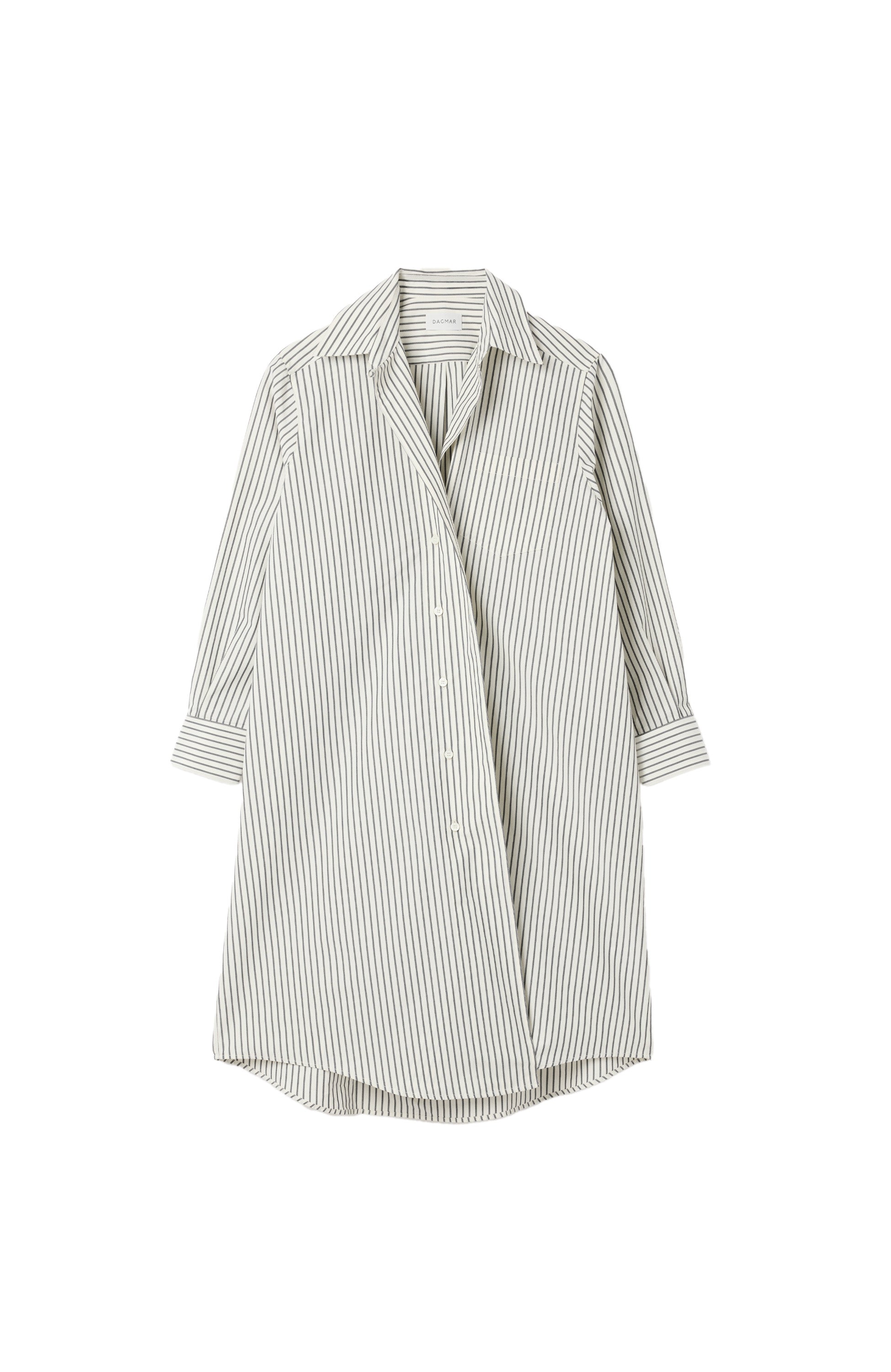 House of dagmar White Asymmetric dress image 11