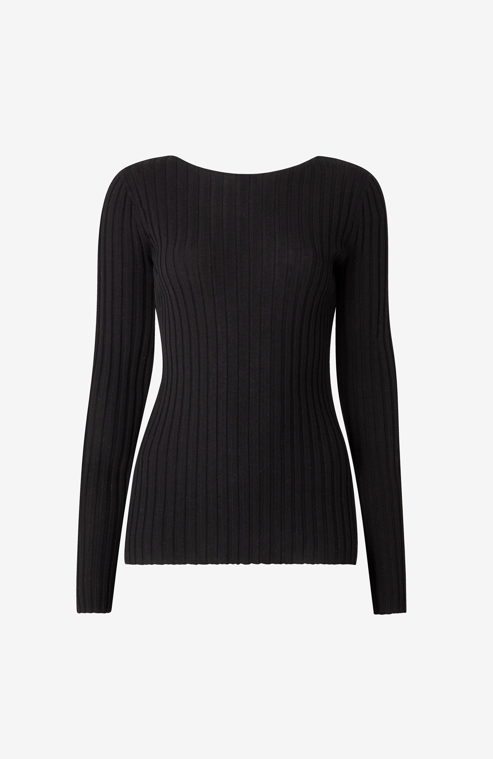 House of dagmar Brown Fine knit ribbed top winslet image 8