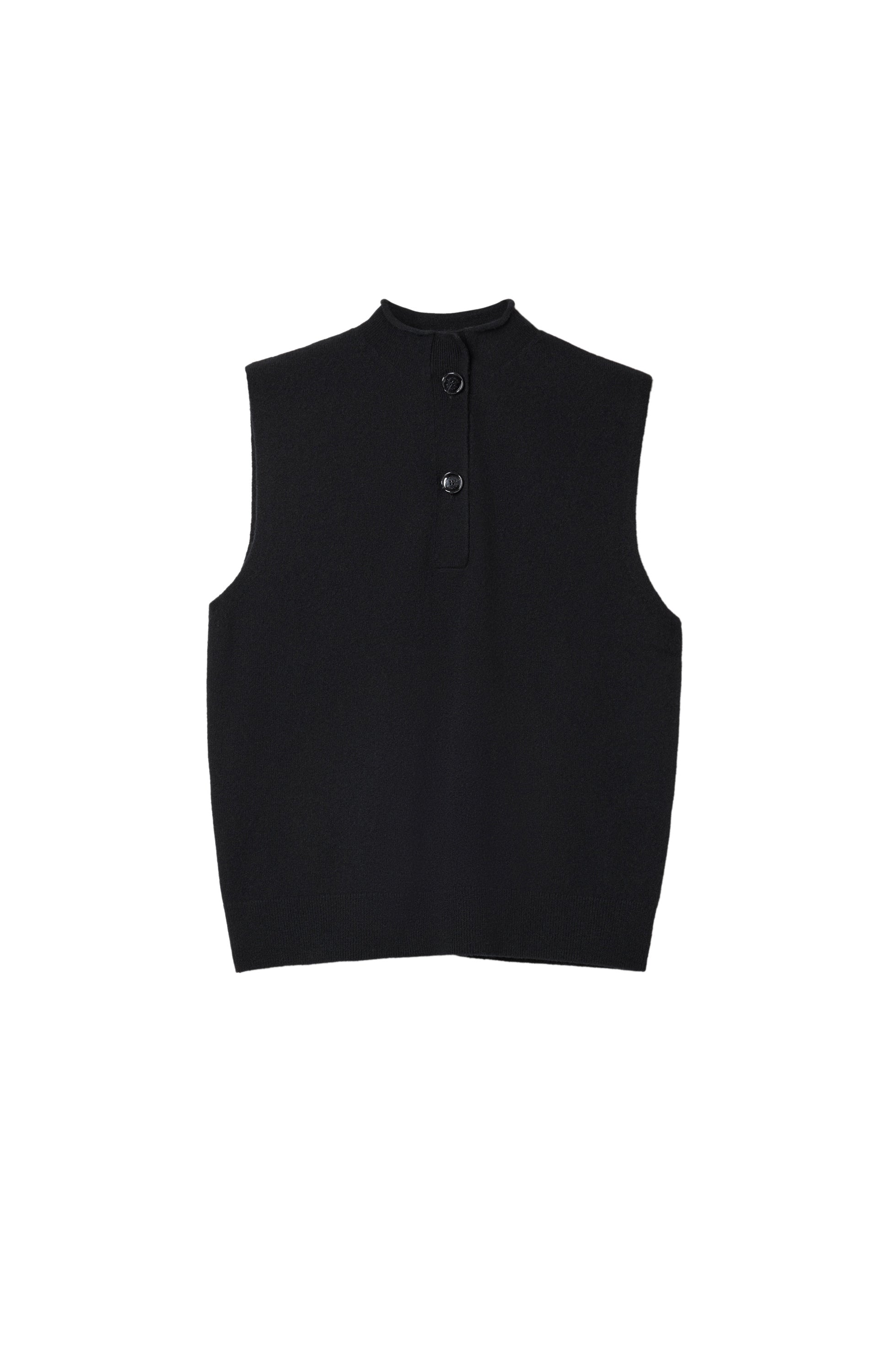 House of dagmar Black Top z dzianiny image 1
