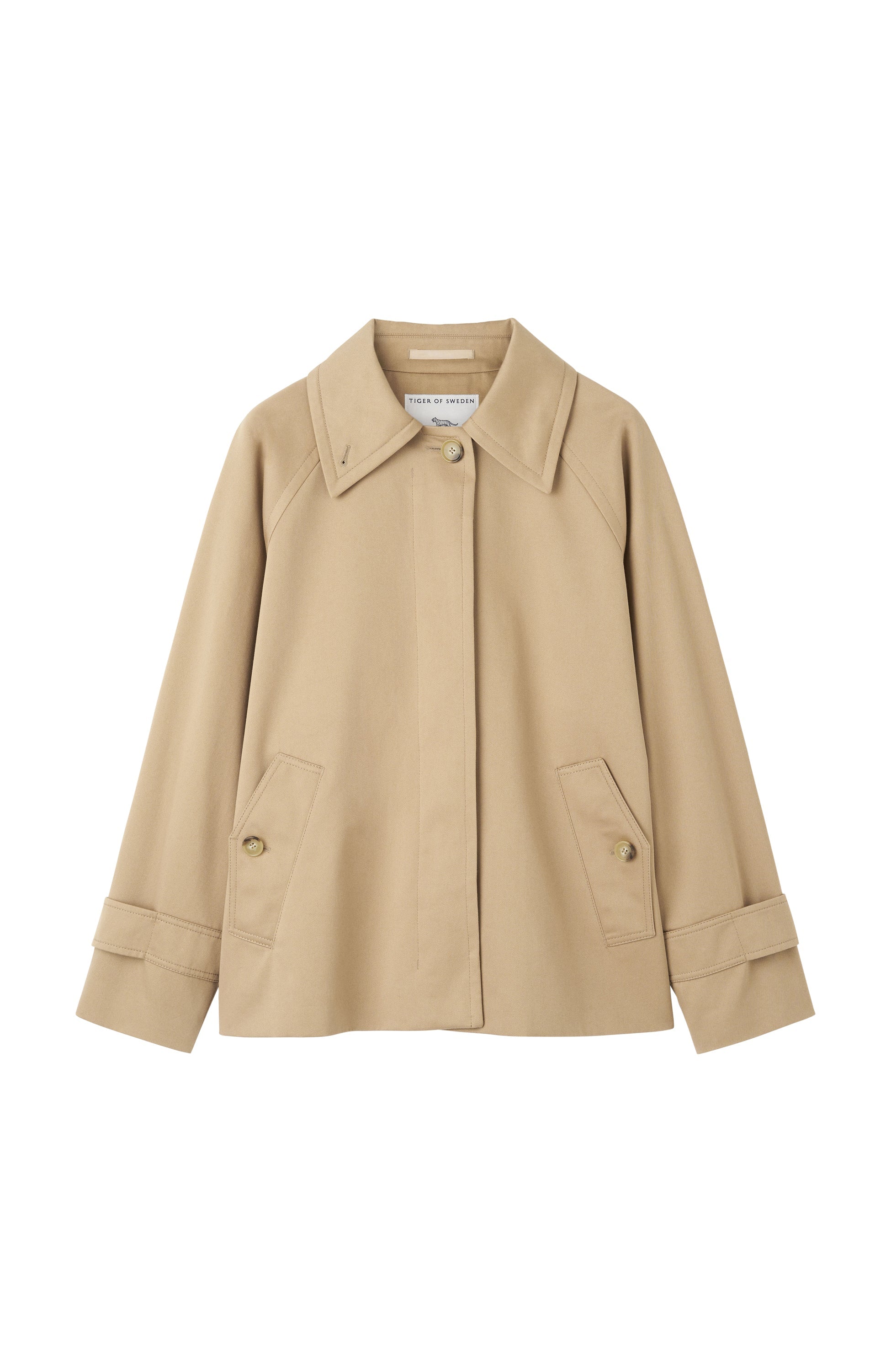 Tiger of sweden Beige Krótki trencz eeve image 10