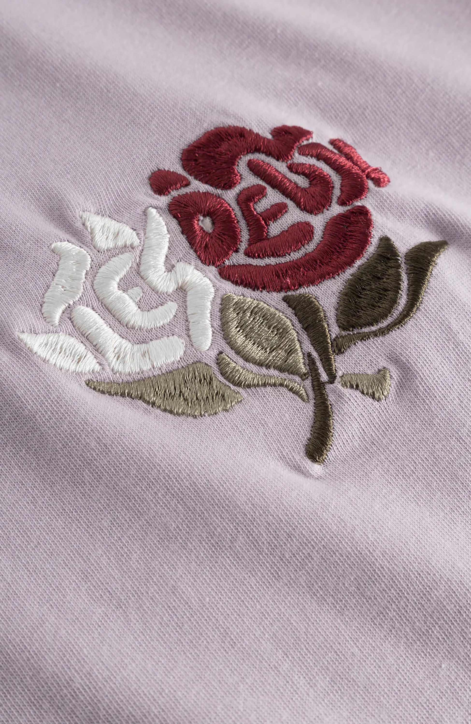 Les deux Purple Embroidered t-shirt felipe image 8