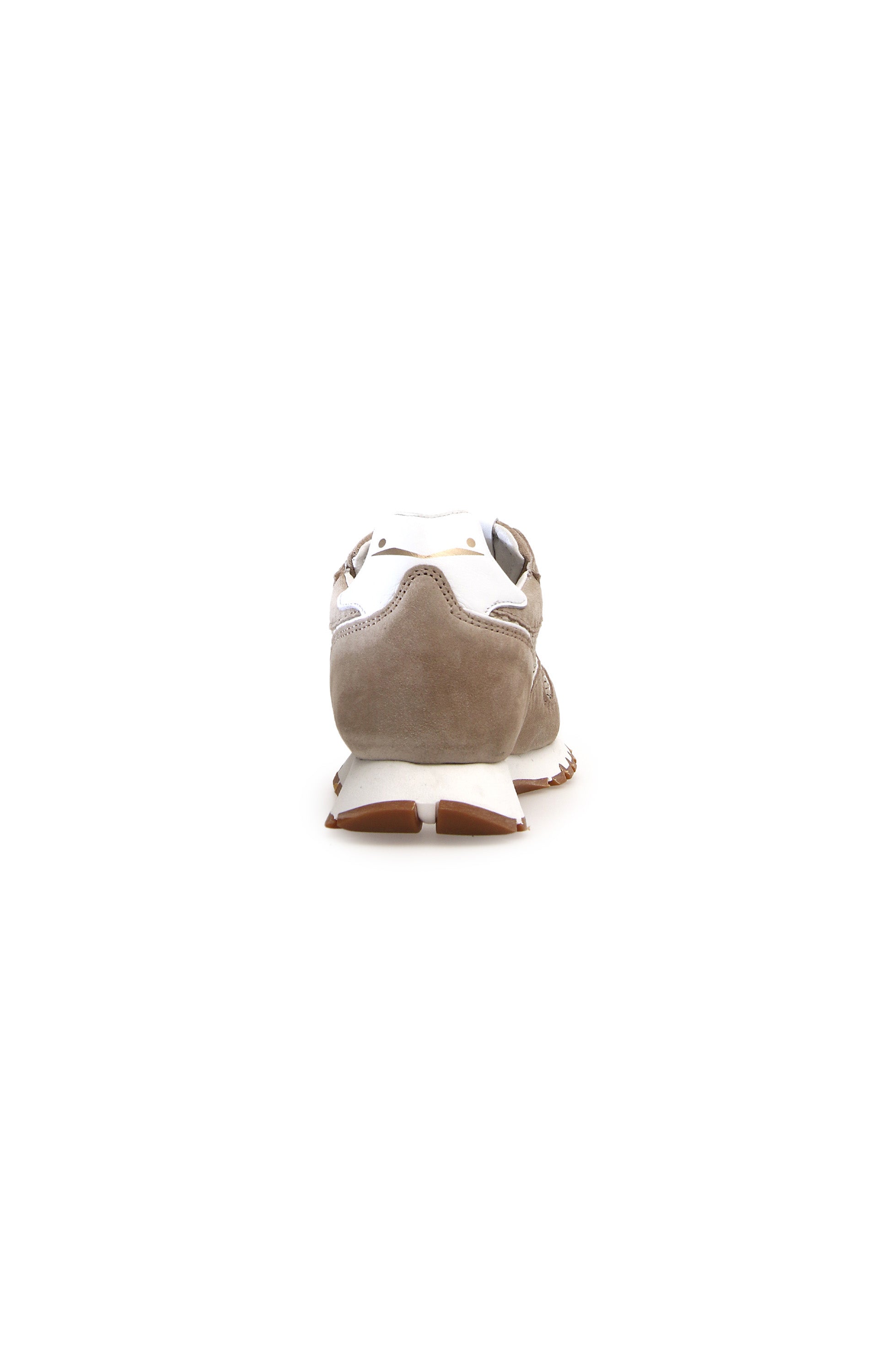 Voile blanche Beige Suede mesh-detail sneakers julia image 6