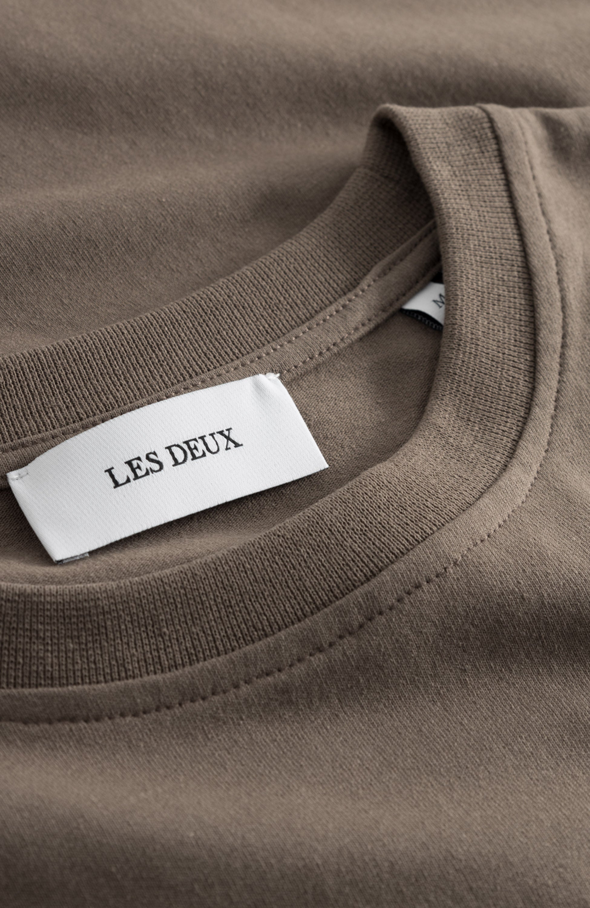 Les deux Beige Crewneck loose-fit t-shirt image 8