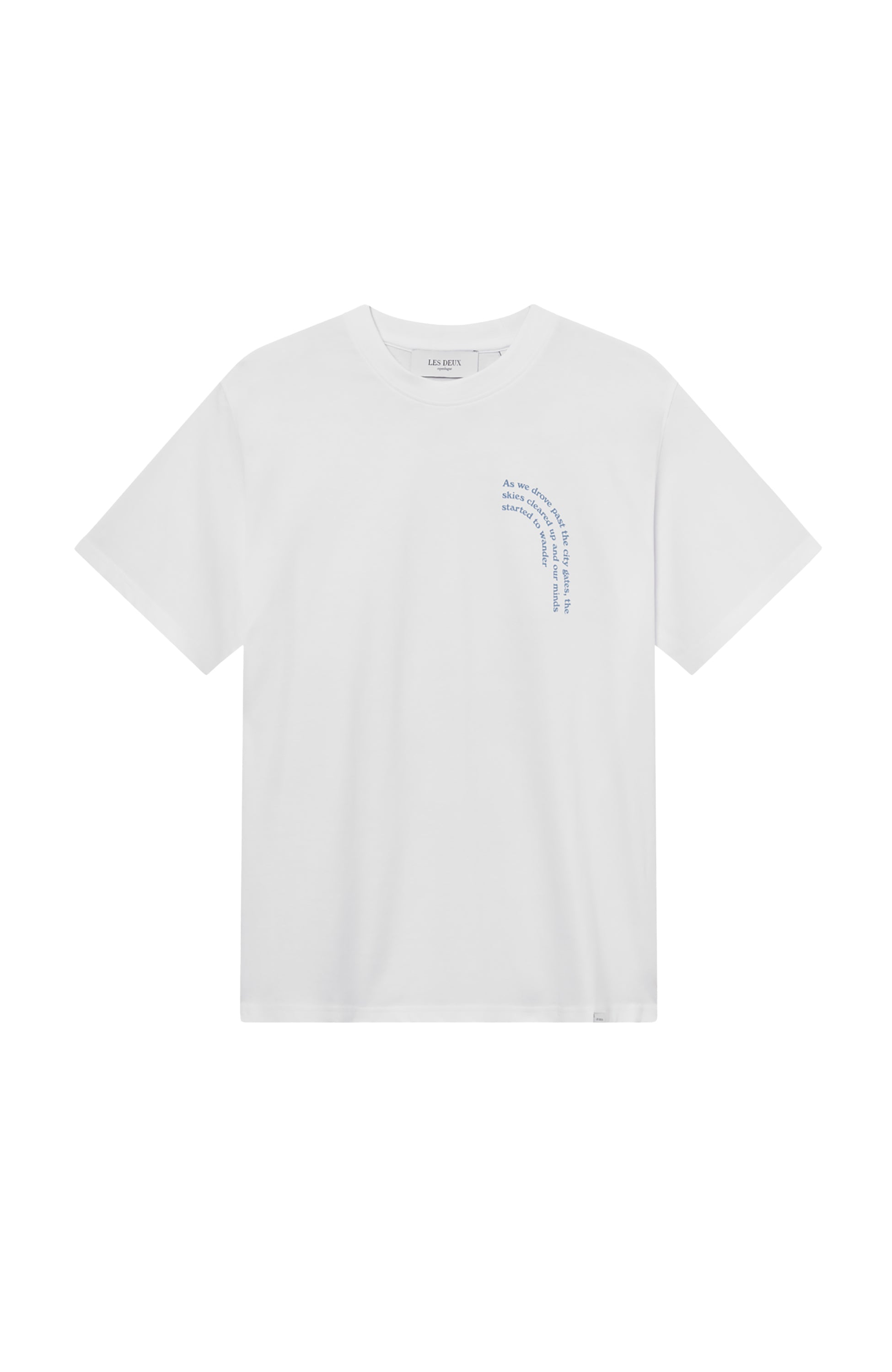 Les deux White Text-printed t-shirt coastal image 6