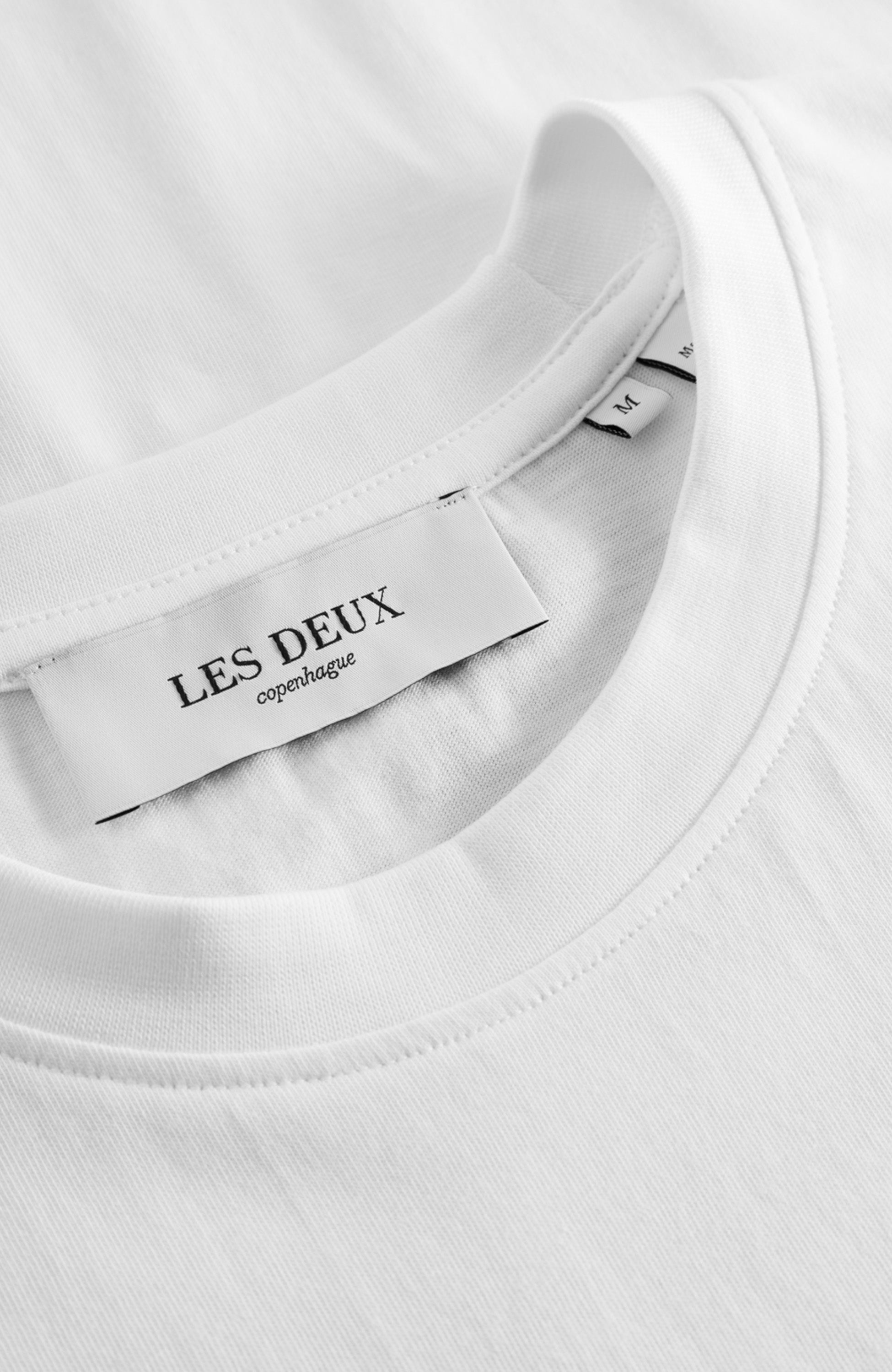 Les deux White Text-printed t-shirt coastal image 8