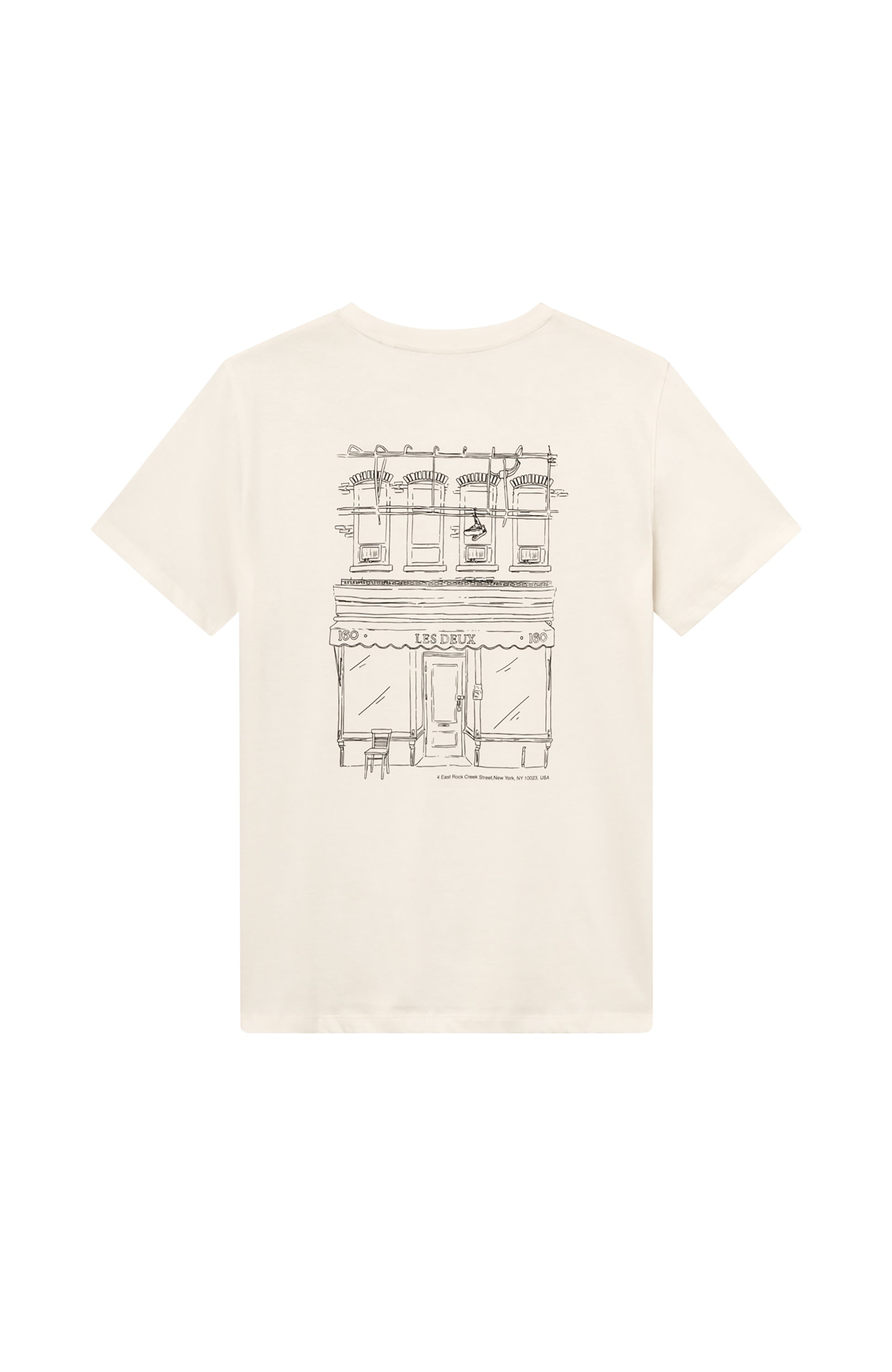 Les deux Neutral Crewneck cotton t-shirt neighborhood image 8