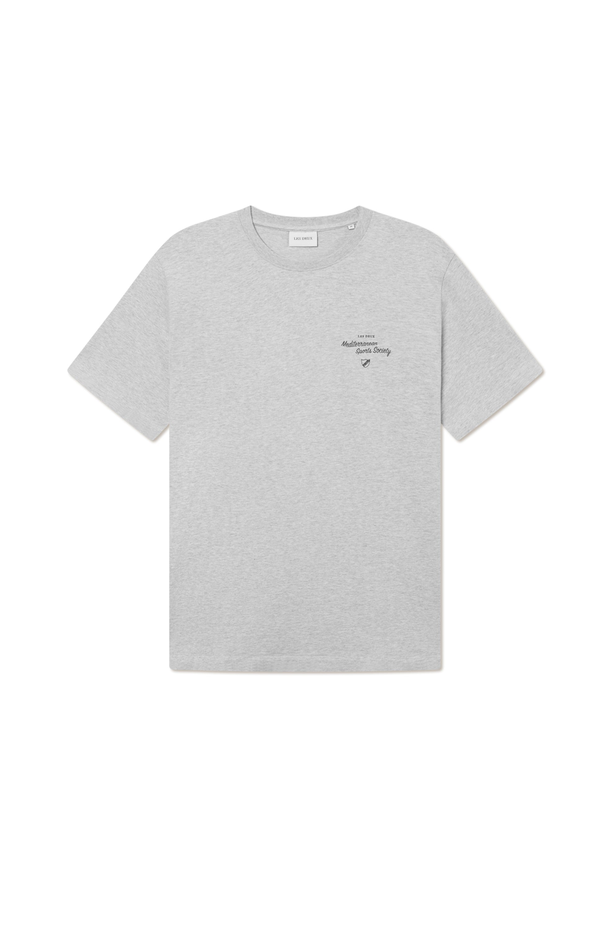 Les deux Grey Regular fit t-shirt mediterranean image 7