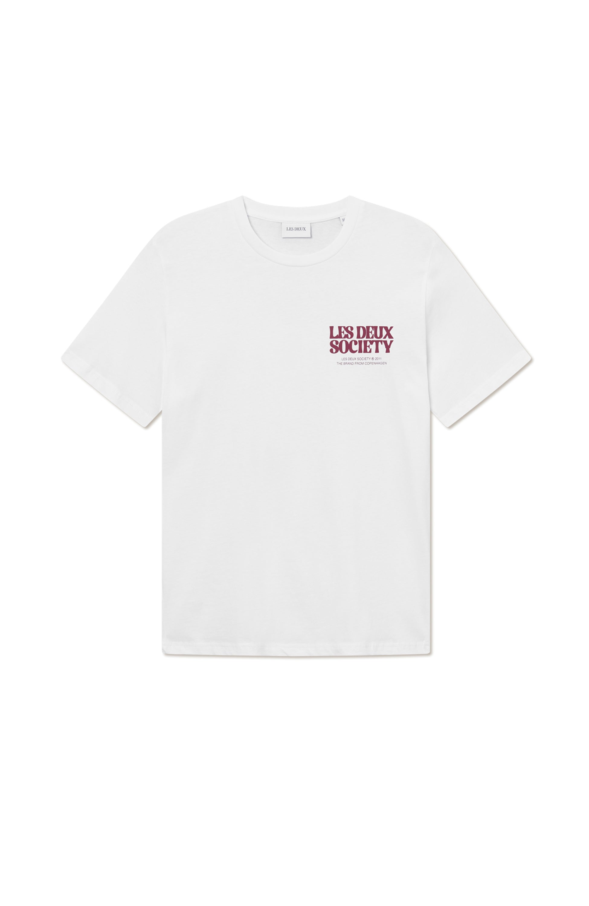 Les deux White Regular fit t-shirt society image 7