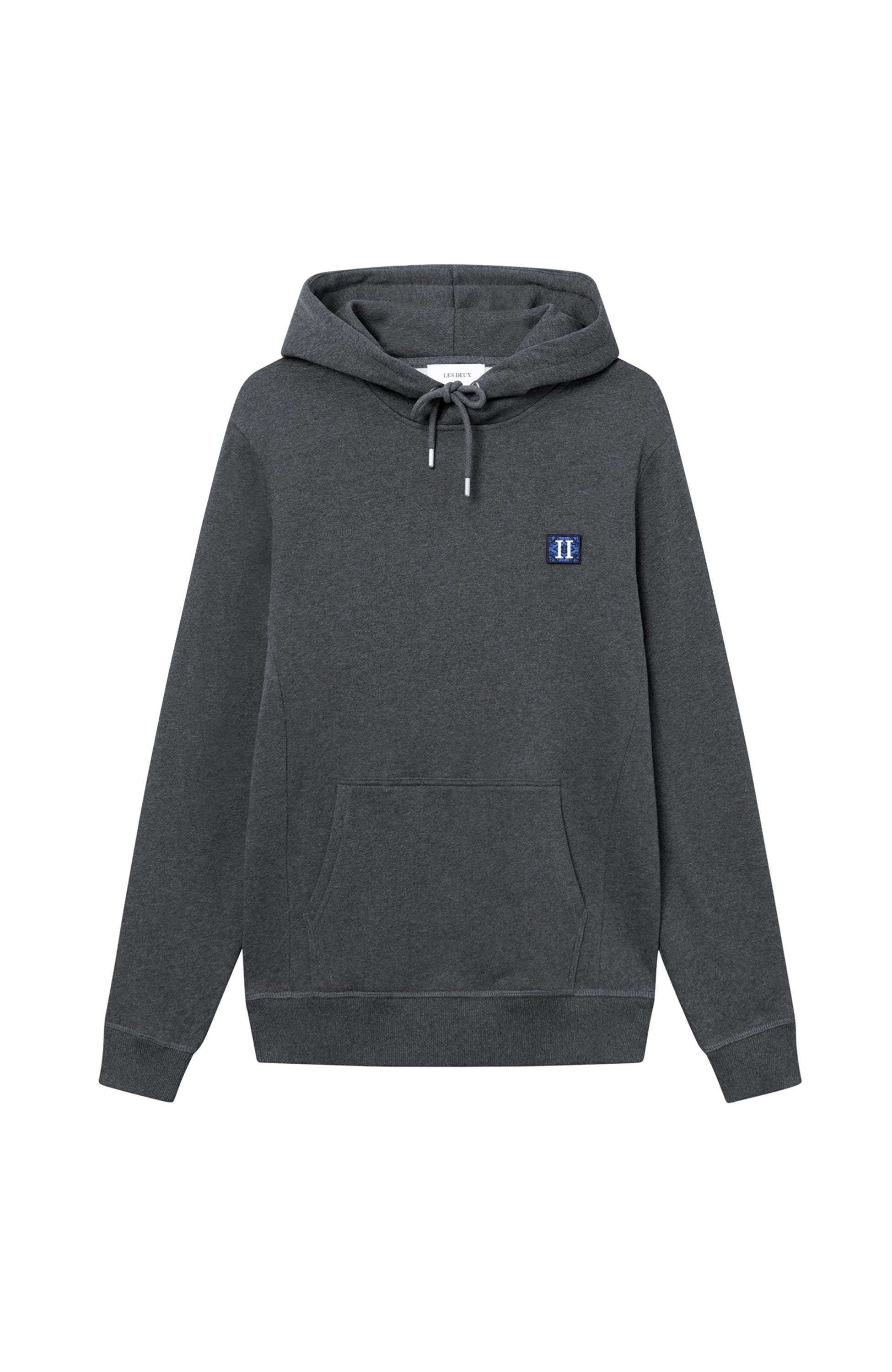 Les deux Grey Fleece cotton hoodie piece image 7