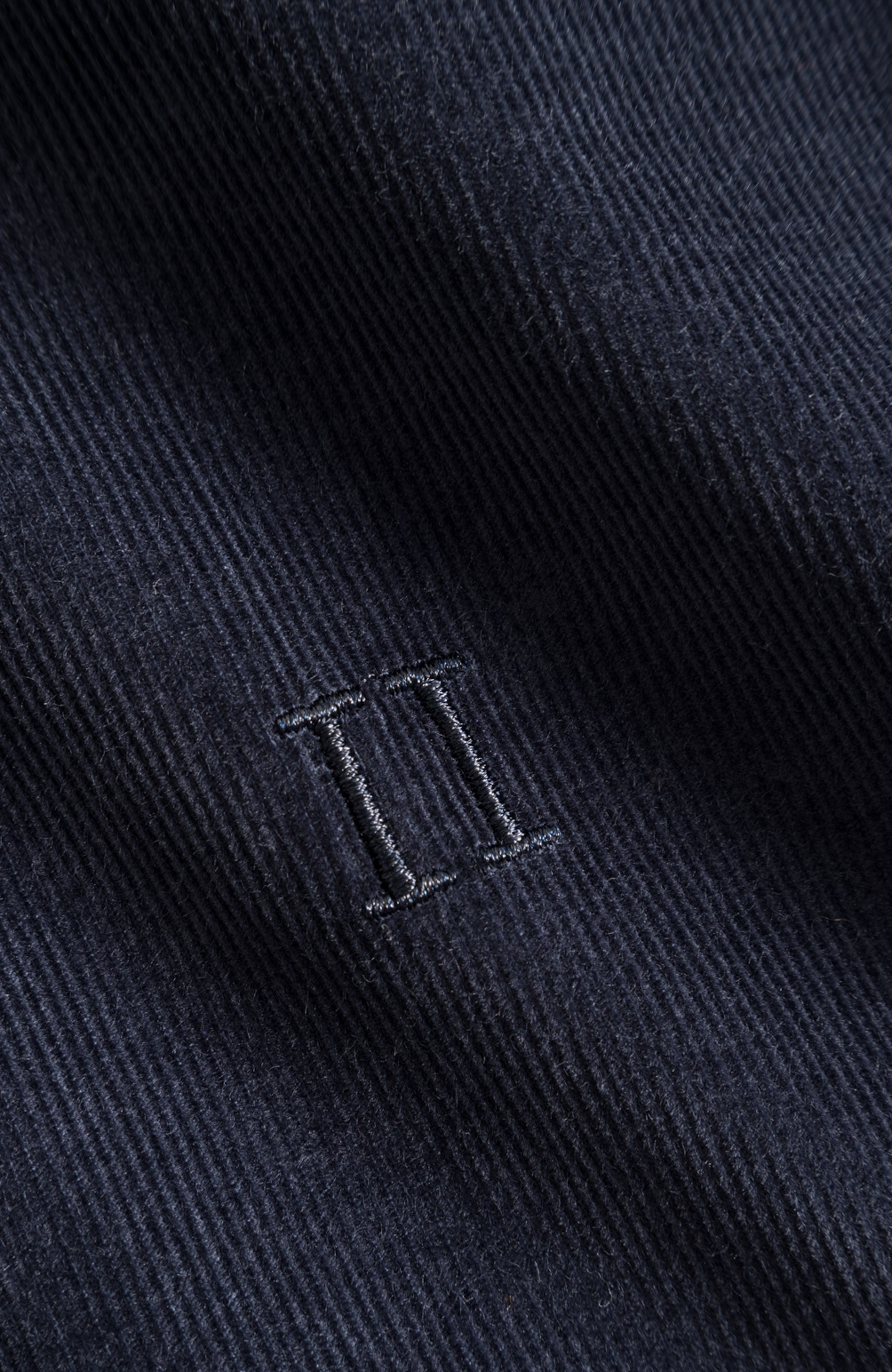 Les deux Navy Corduroy shirt kristian image 11