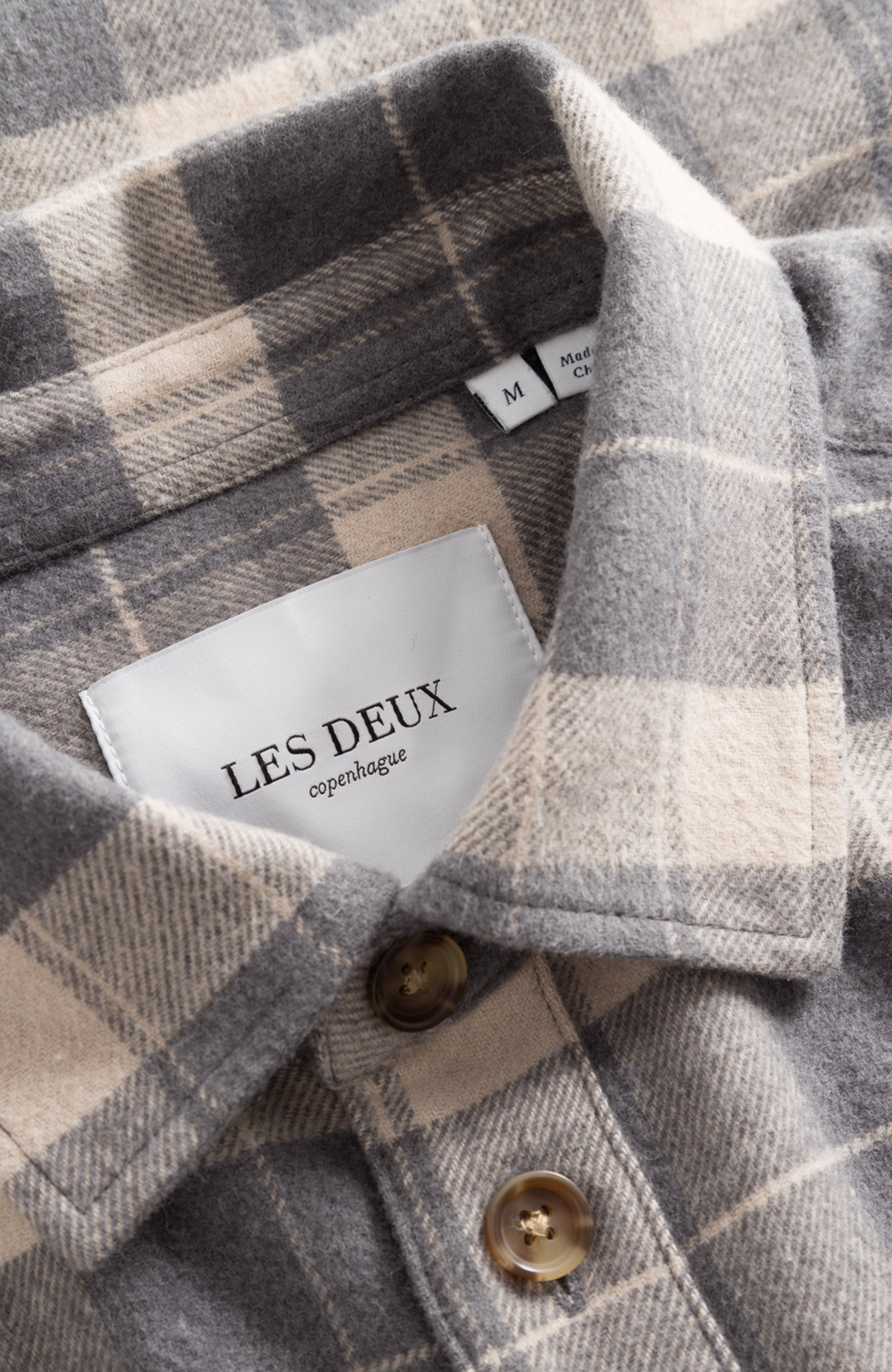 Les deux Grey Ruuduline flanellist ülesärk lennon image 8