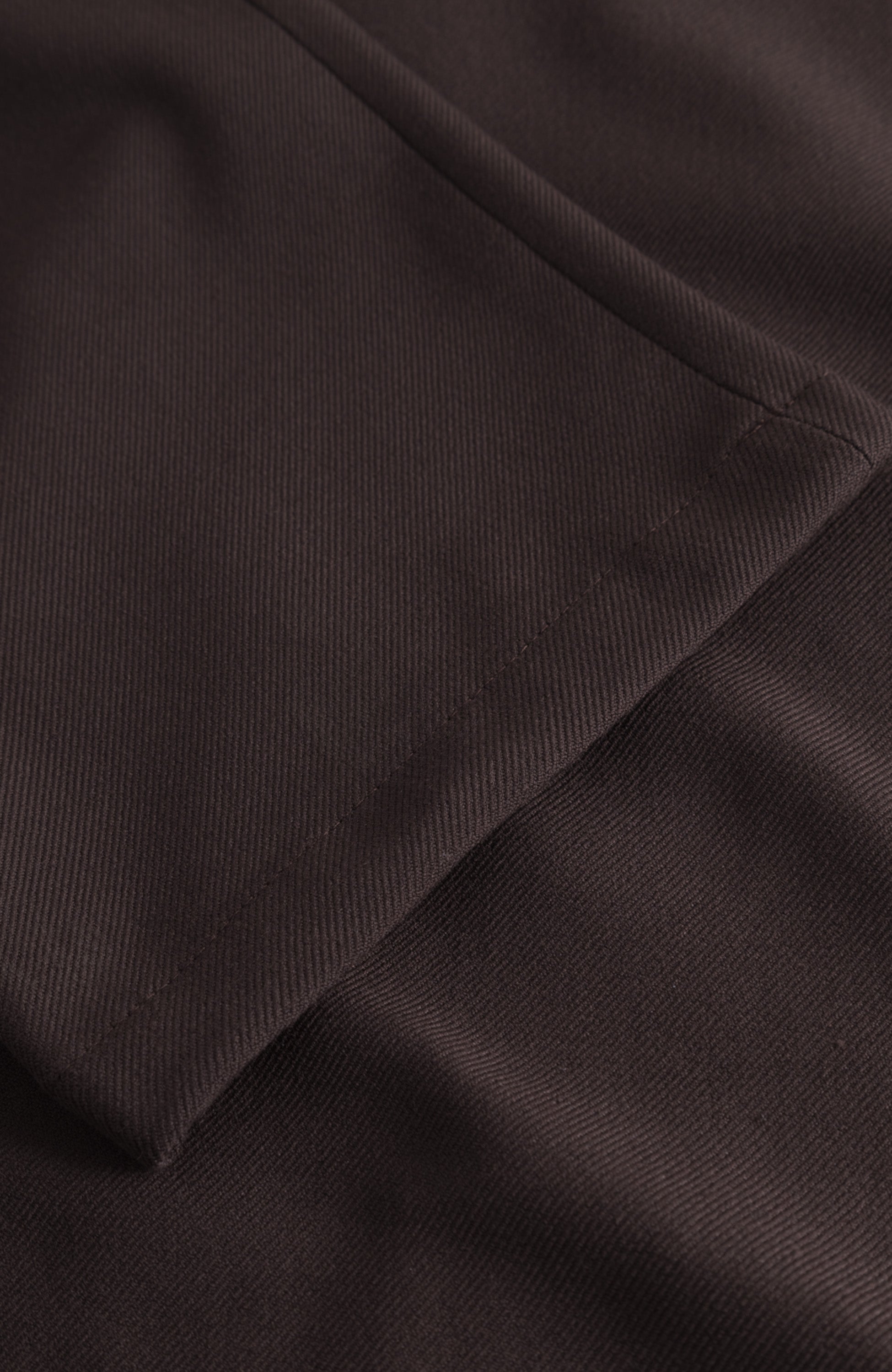 Les deux Brown Tapered drawstring trousers como image 10