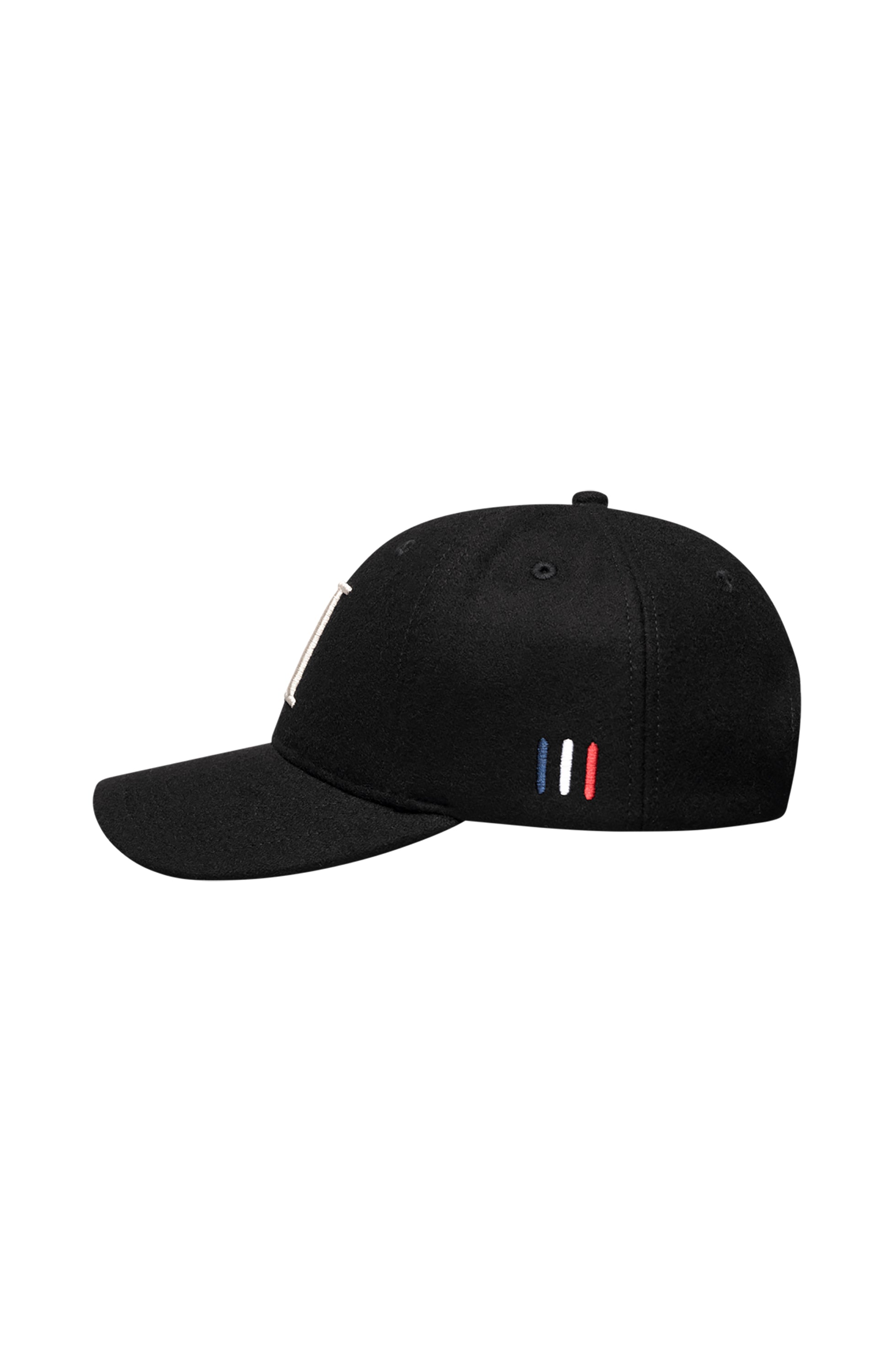 Les deux Black Wool baseball cap encore image 6