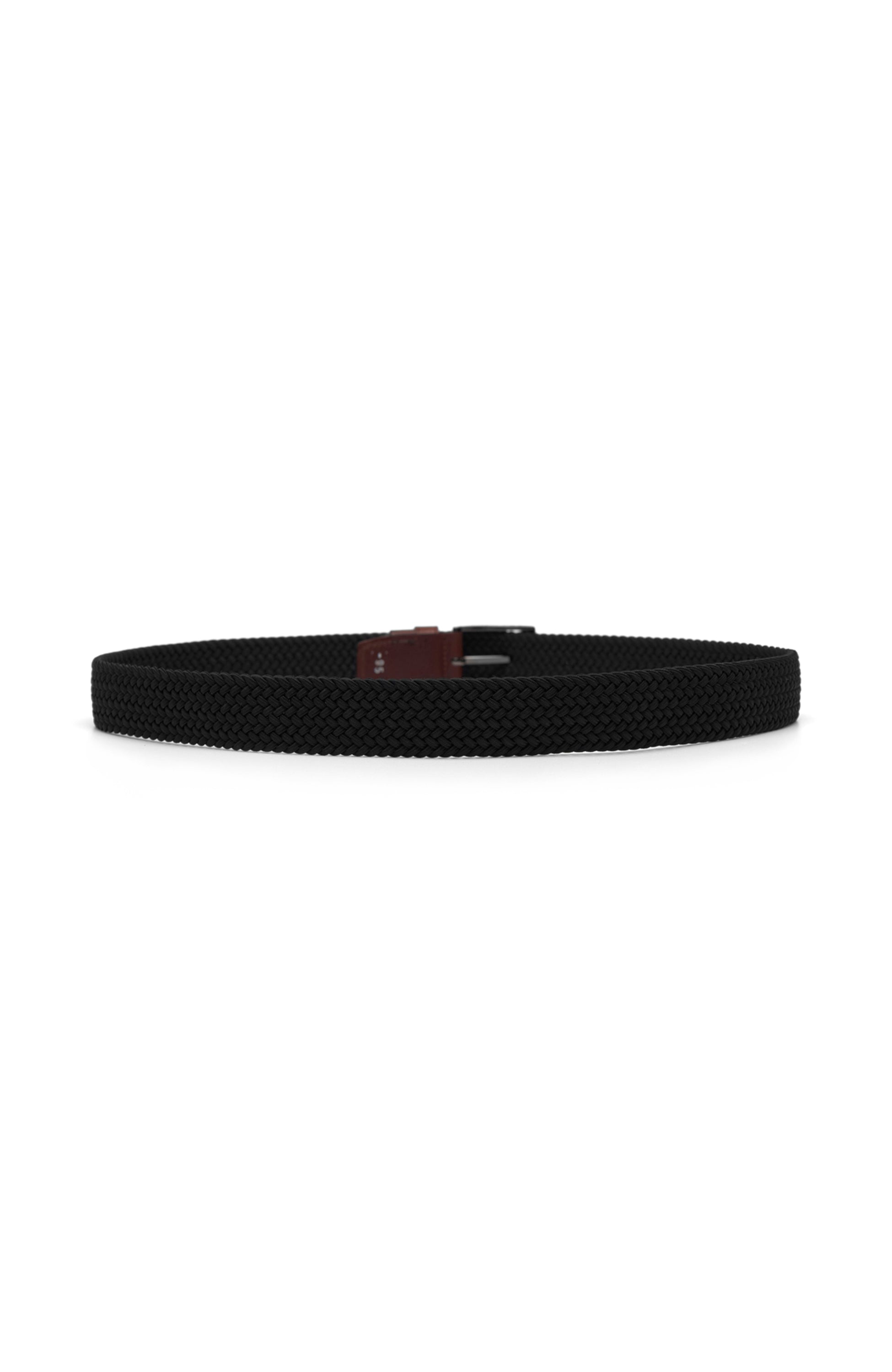 Les deux Black Webbing belt walker image 3