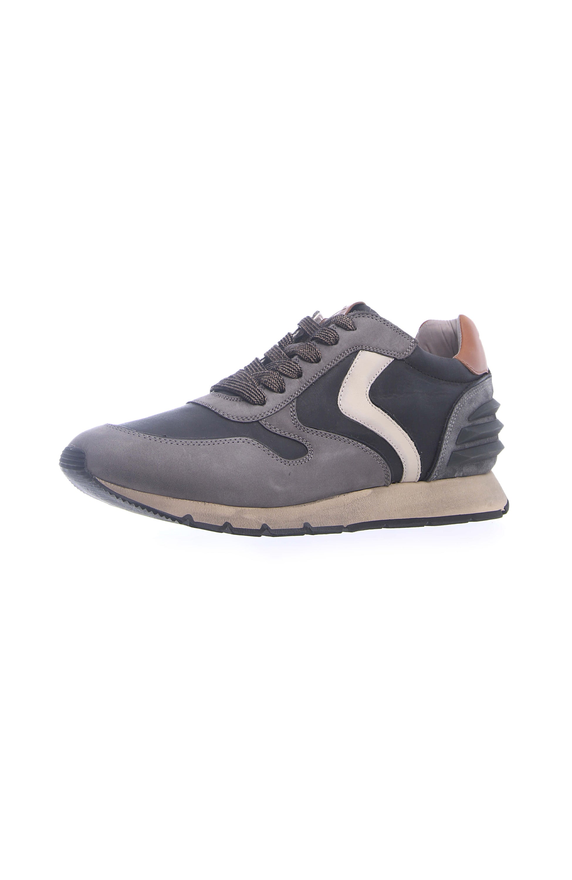Voile blanche Grey Sneakersy z nubuku liam power image 3