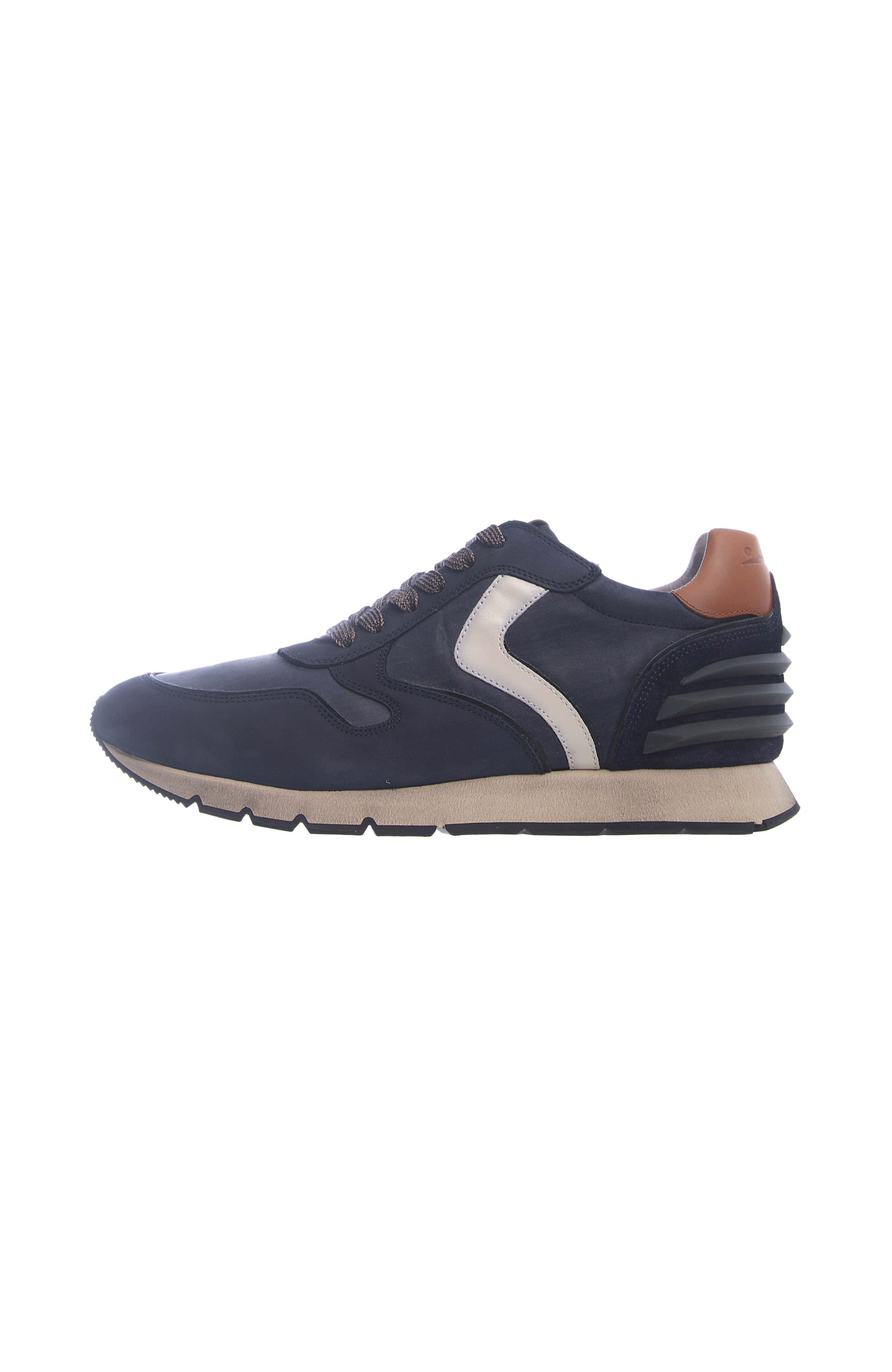 Voile blanche Navy Sneakersy z nubuku liam power image 1