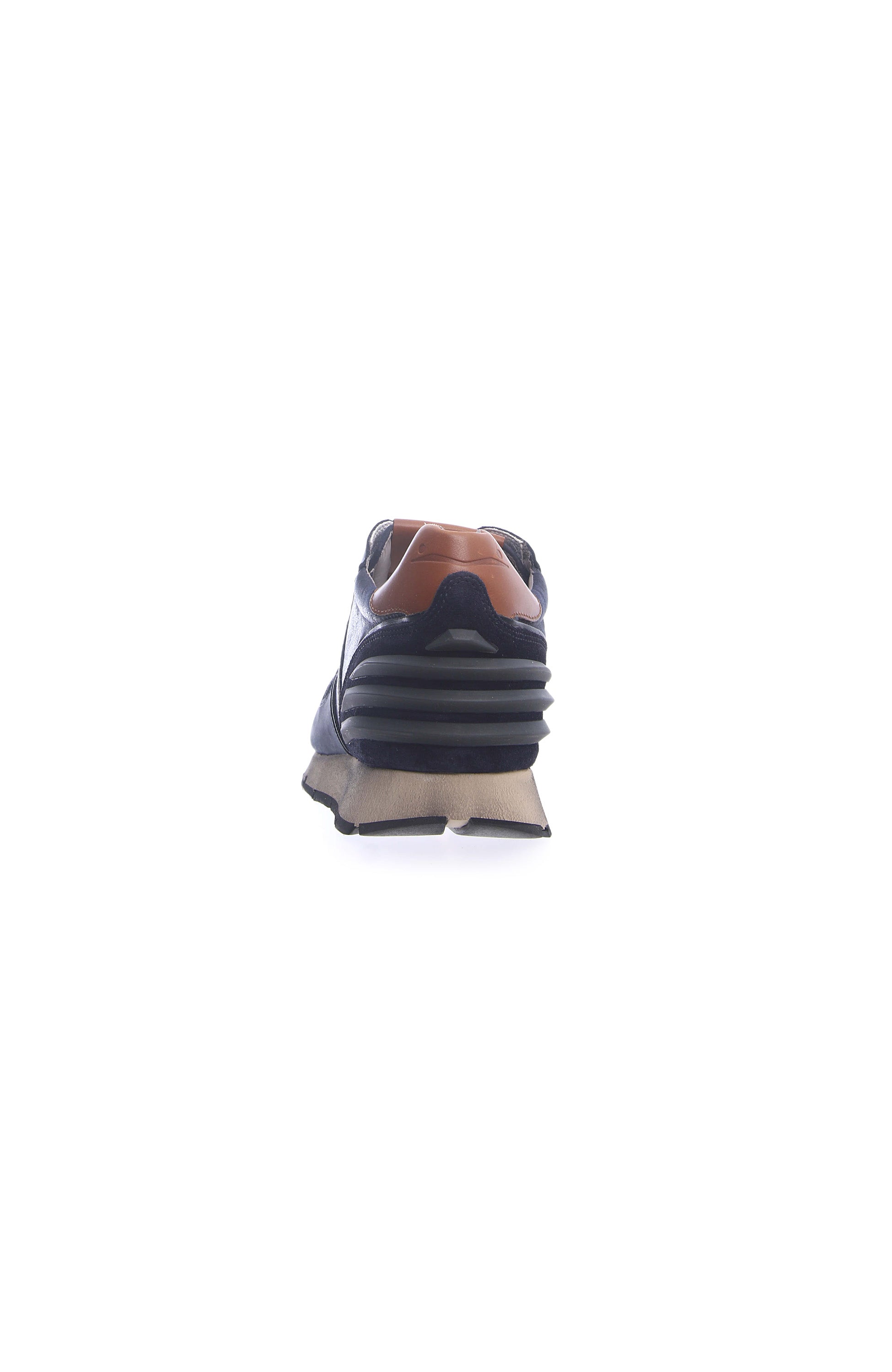 Voile blanche Navy Sneakersy z nubuku liam power image 4