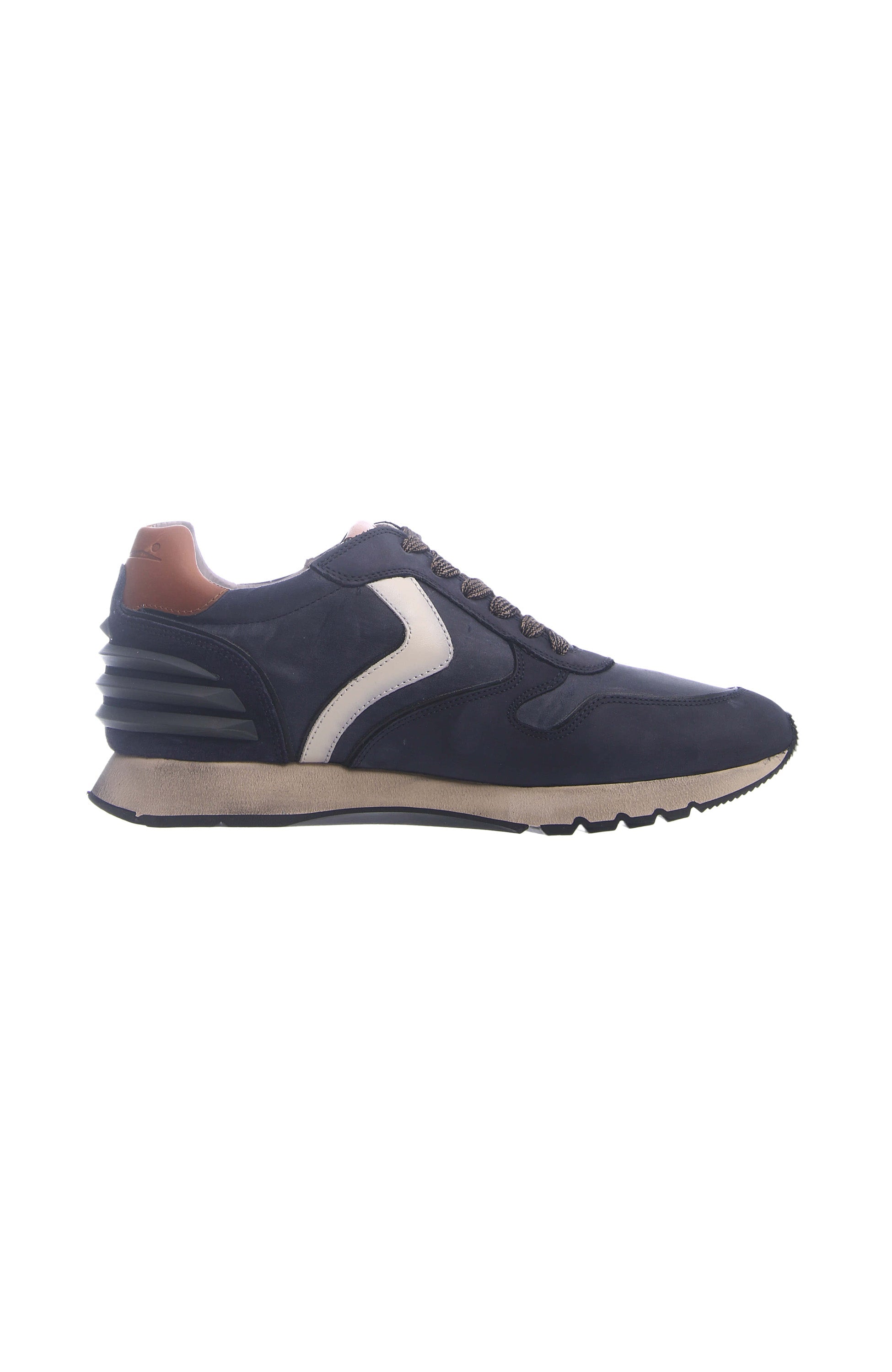 Voile blanche Navy Sneakersy z nubuku liam power image 2