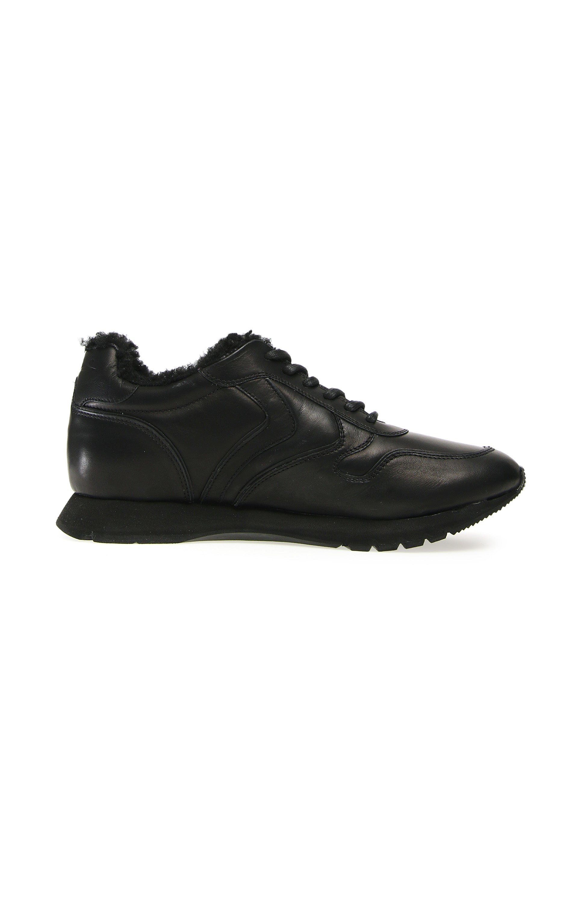 Voile blanche Black Skórzane sneakersy liam pump image 2