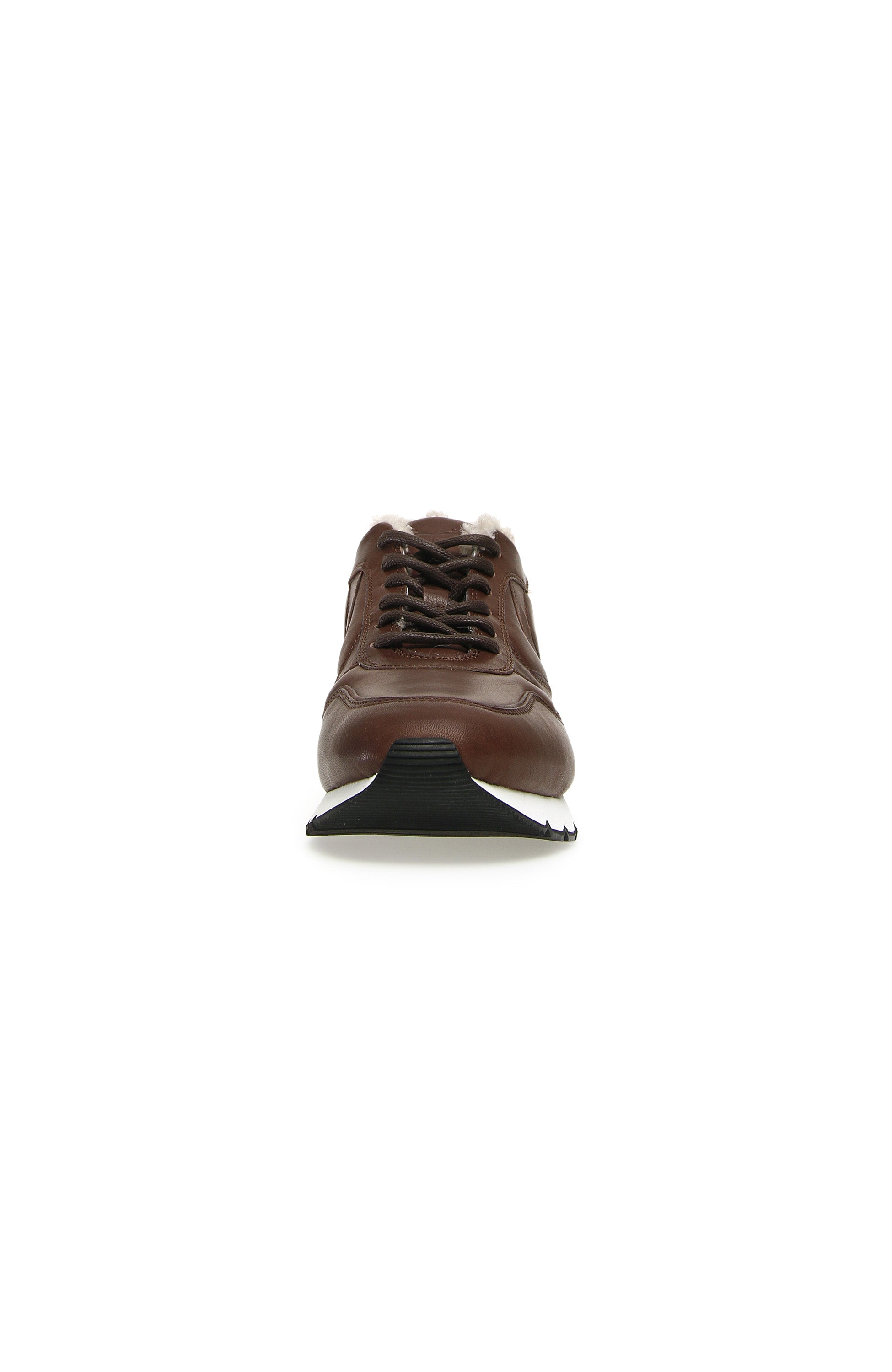 Voile blanche Brown Karusnahast voodriga nahast tossud liam pump image 4