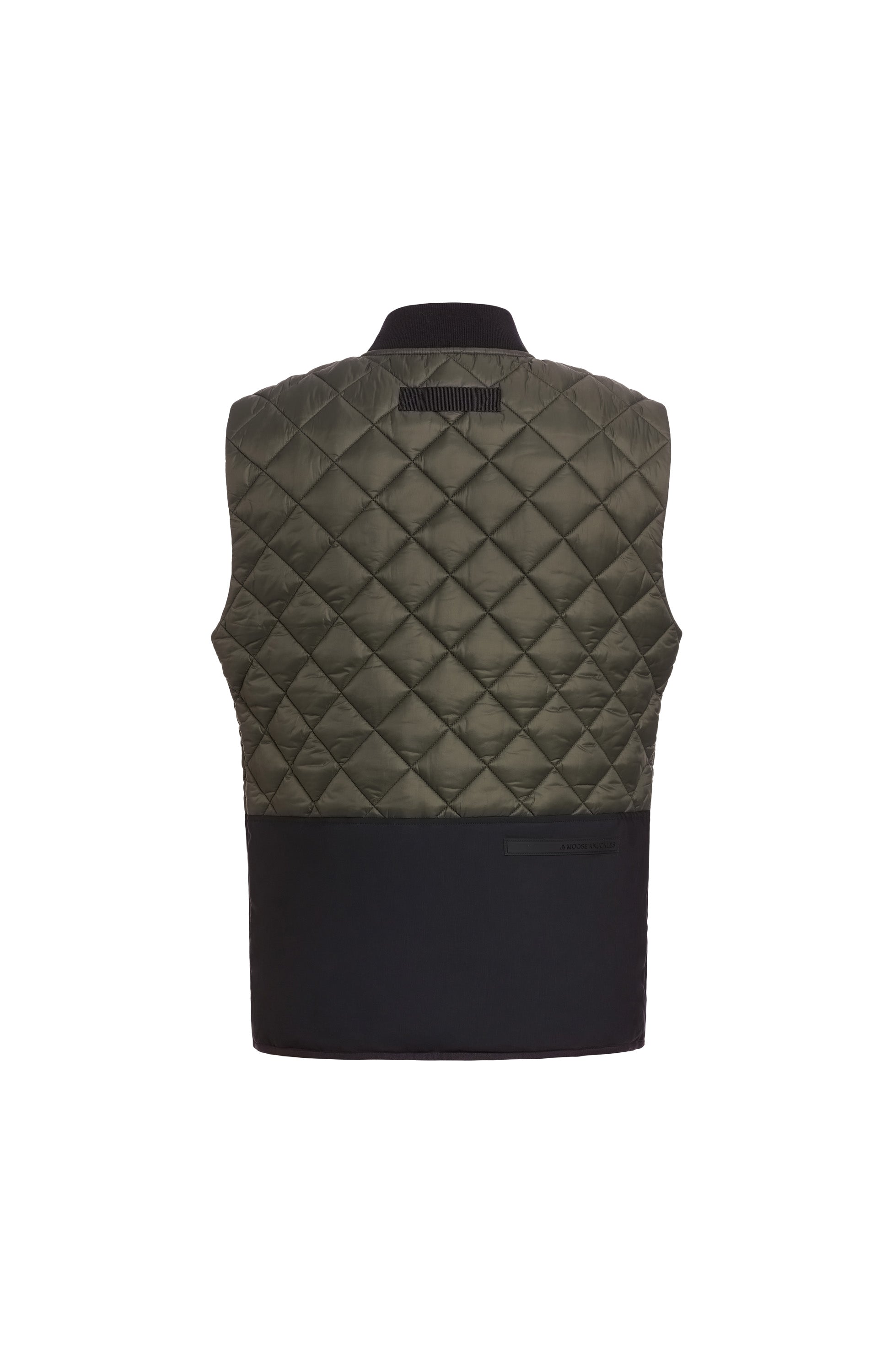 Moose knuckles Green Tepitud vest logo embleemiga clearwater image 12