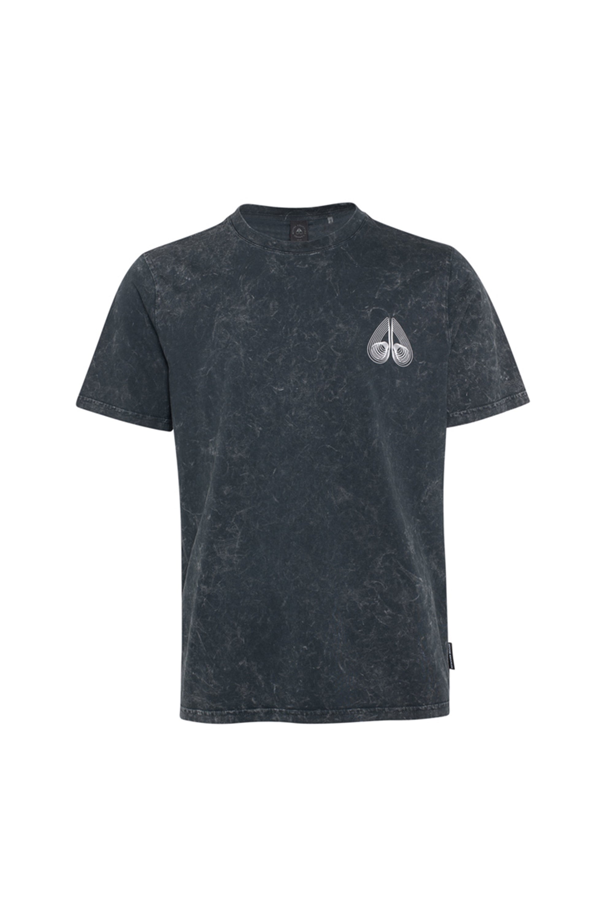Moose knuckles Black Puuvillast pestud t-särk philippe image 9