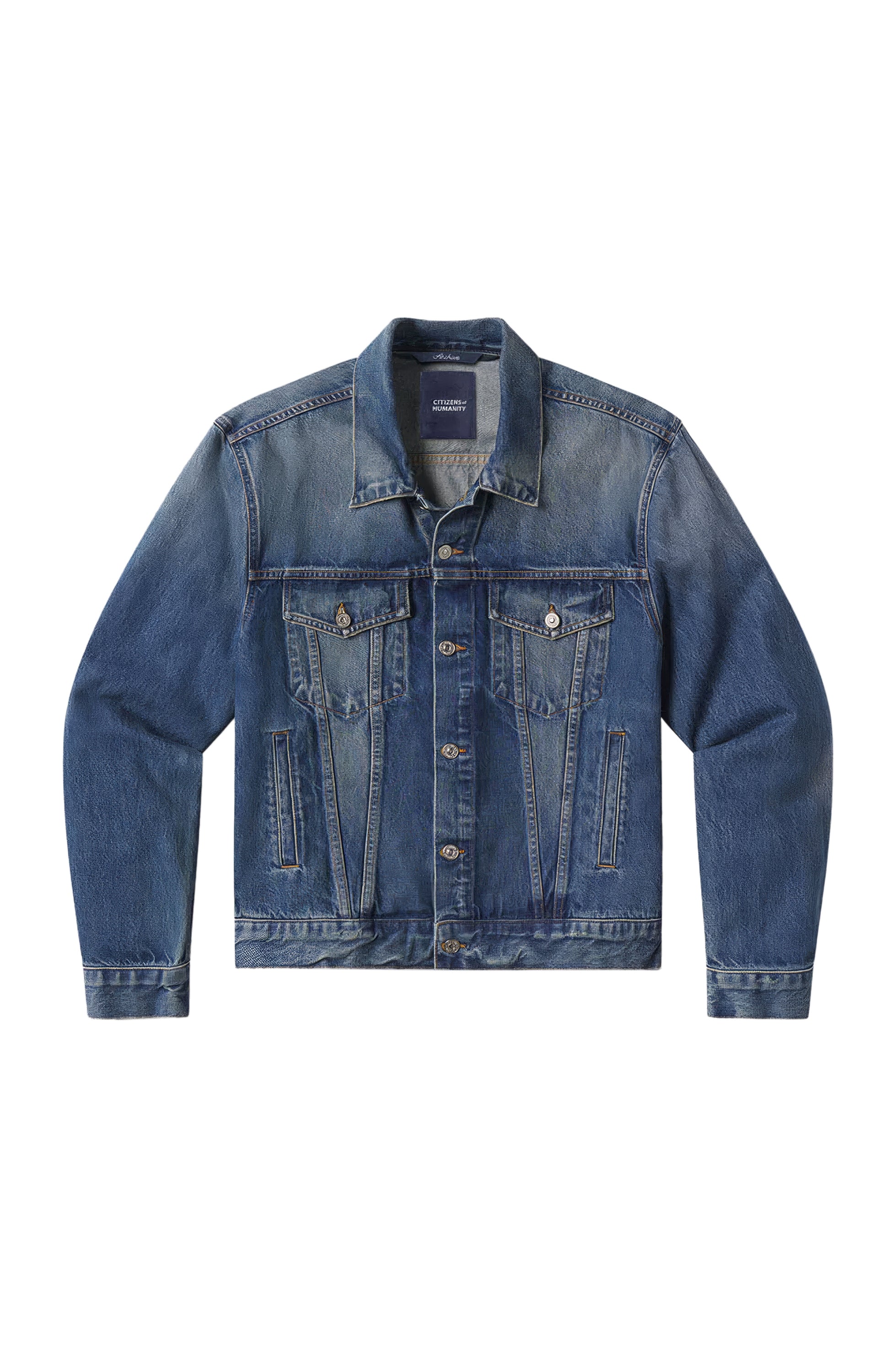 Citizens of humanity Blue Classic denim jacket image 6