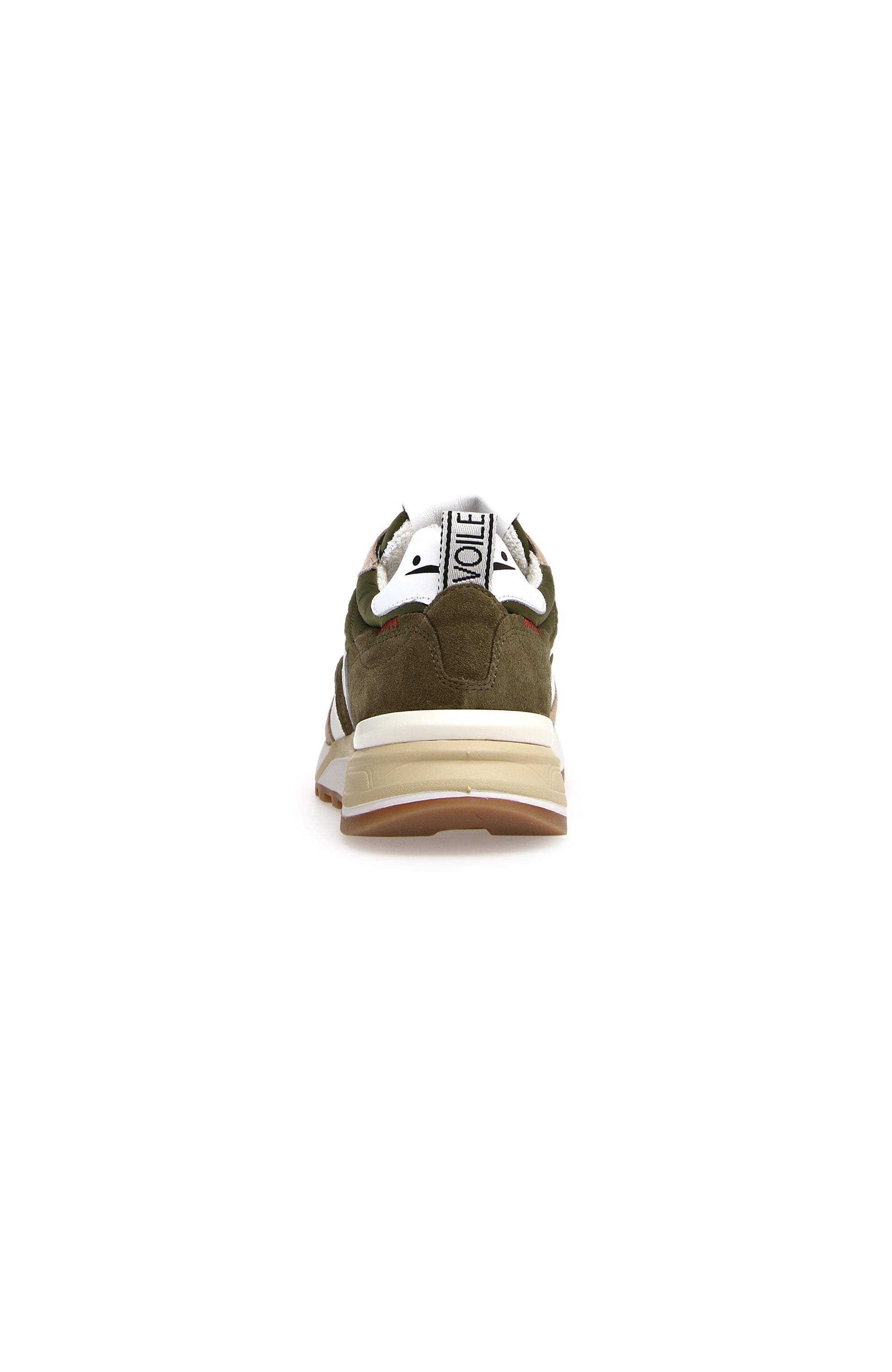 Voile blanche Beige Suede contrast-detail sneakers magg image 5