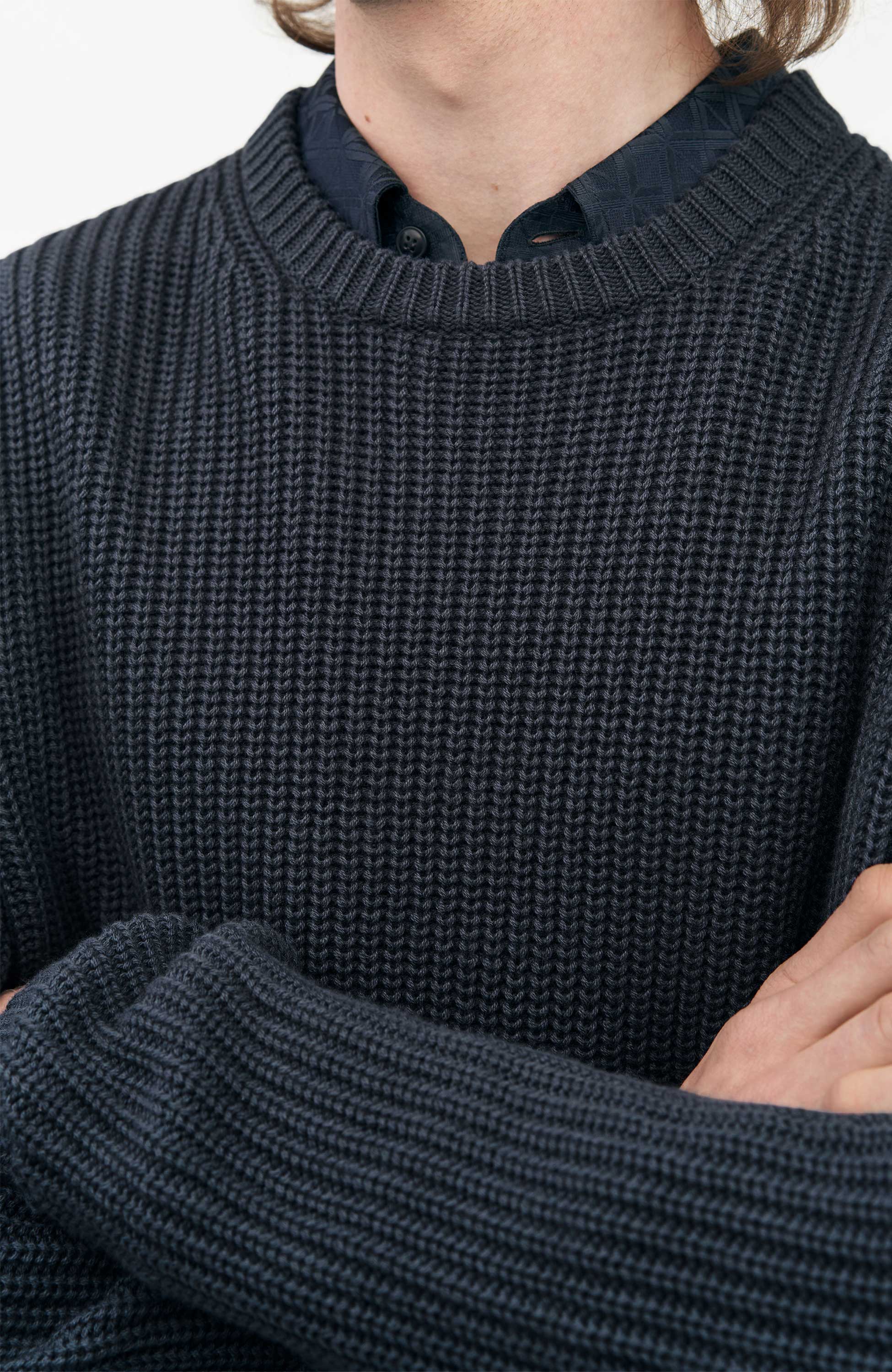 Tiger of sweden Blue Chunky knitted pullover maier image 5