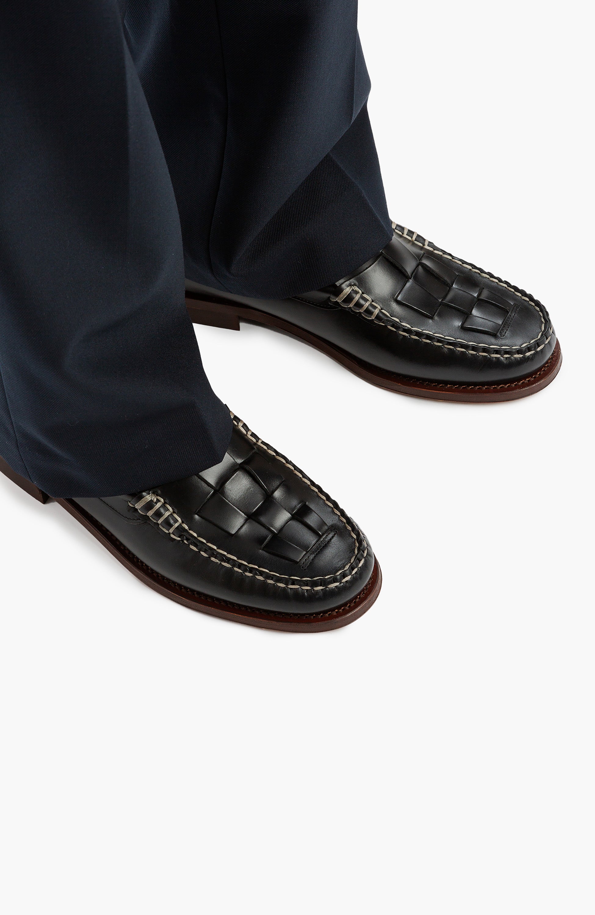 Hereu Black Slip-on mokassiinid nombela image 4