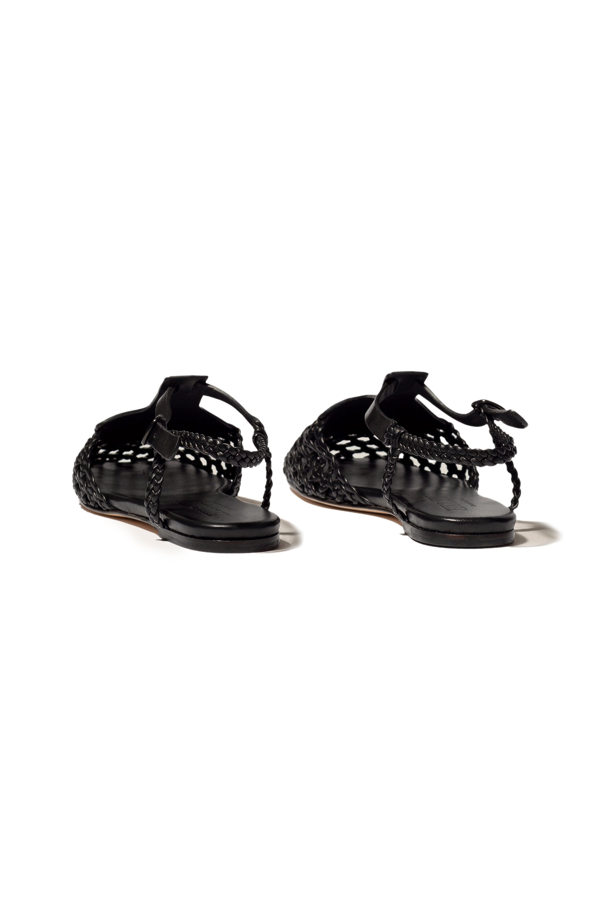 Hereu Black Woven sandals reixa image 3