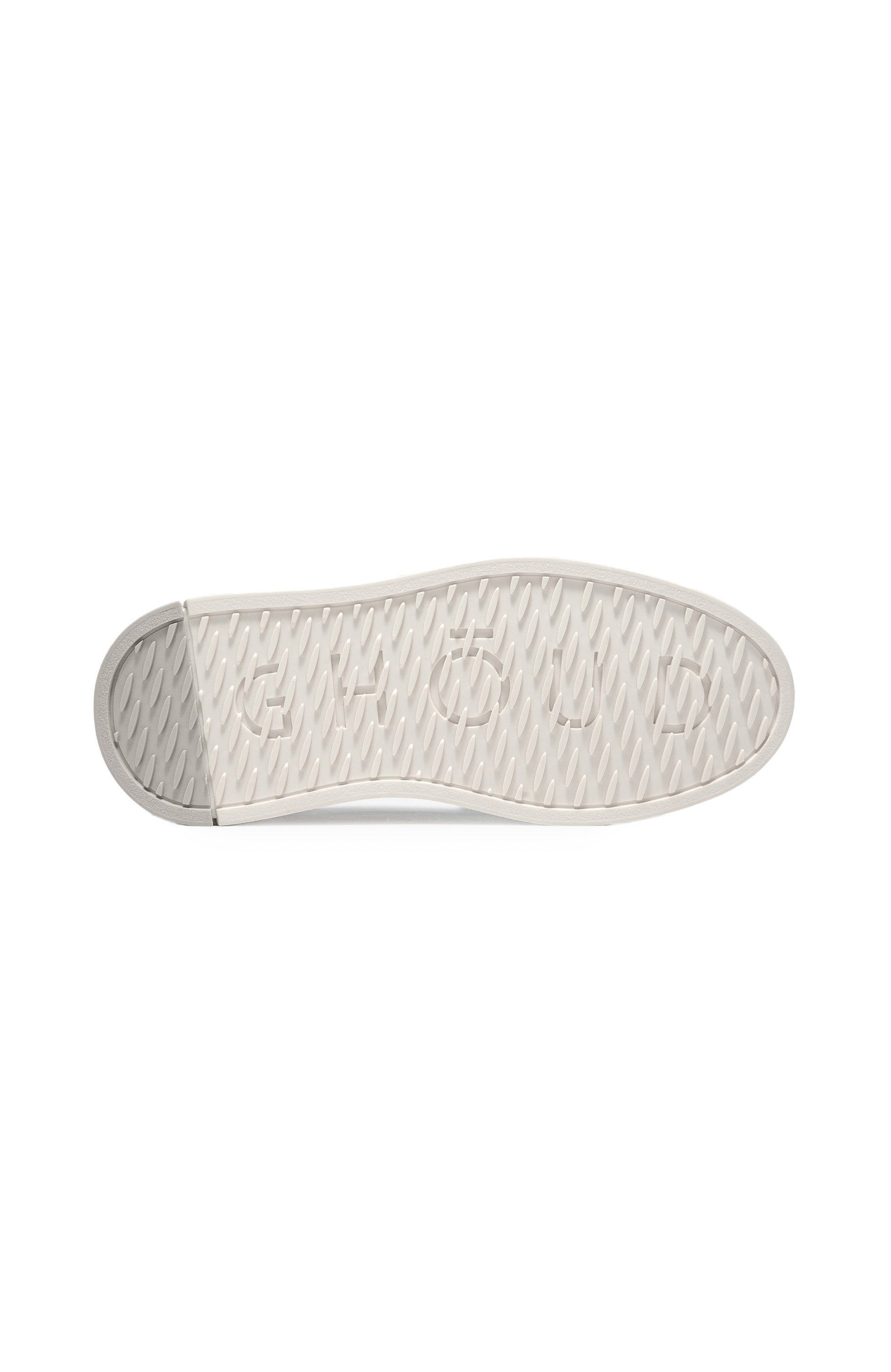 Ghoud White Tekstuursete detailidega nahast tossud tweener image 5