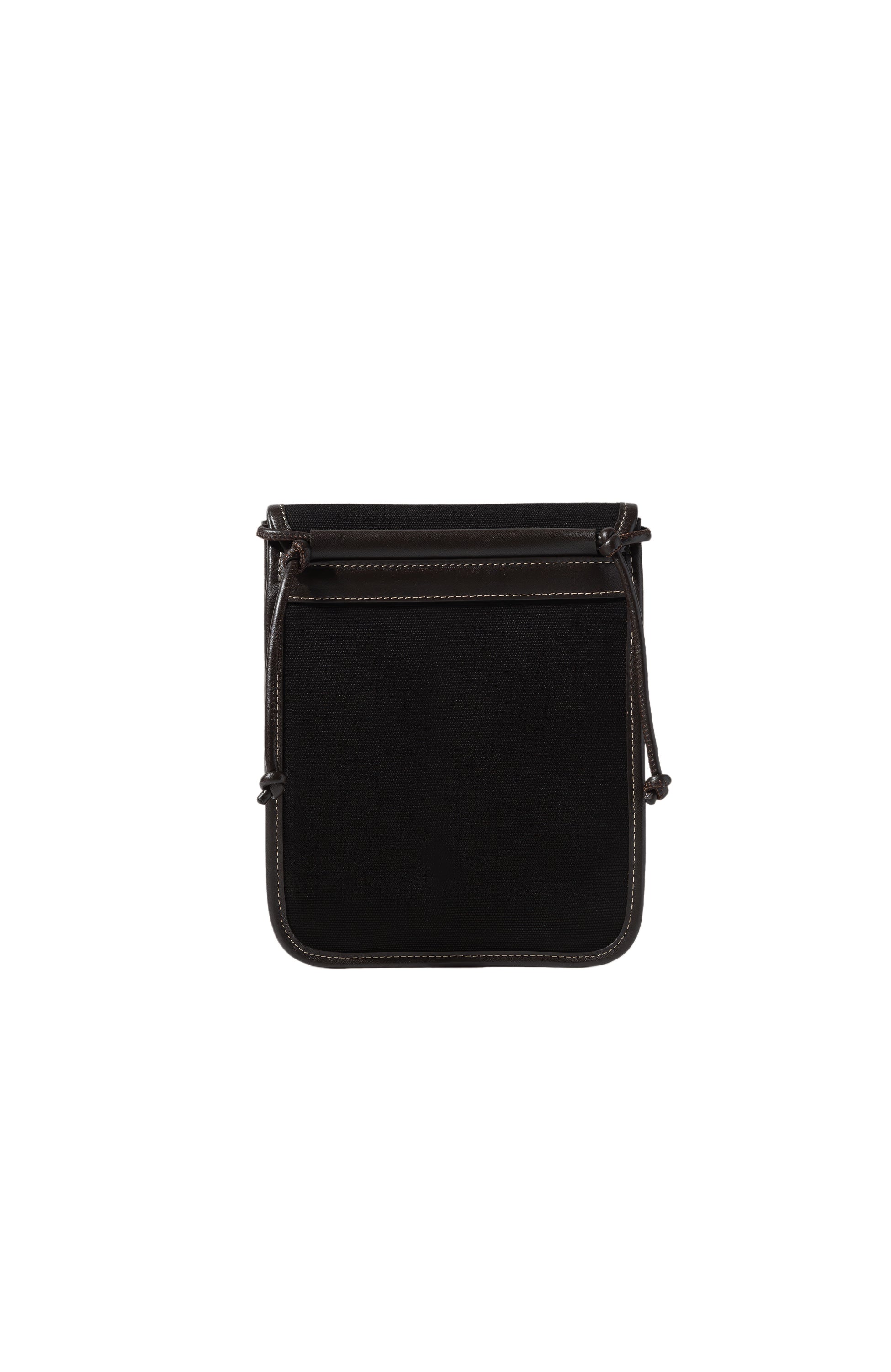 Hereu Black Square-flat crossbody bag terra canvas image 3