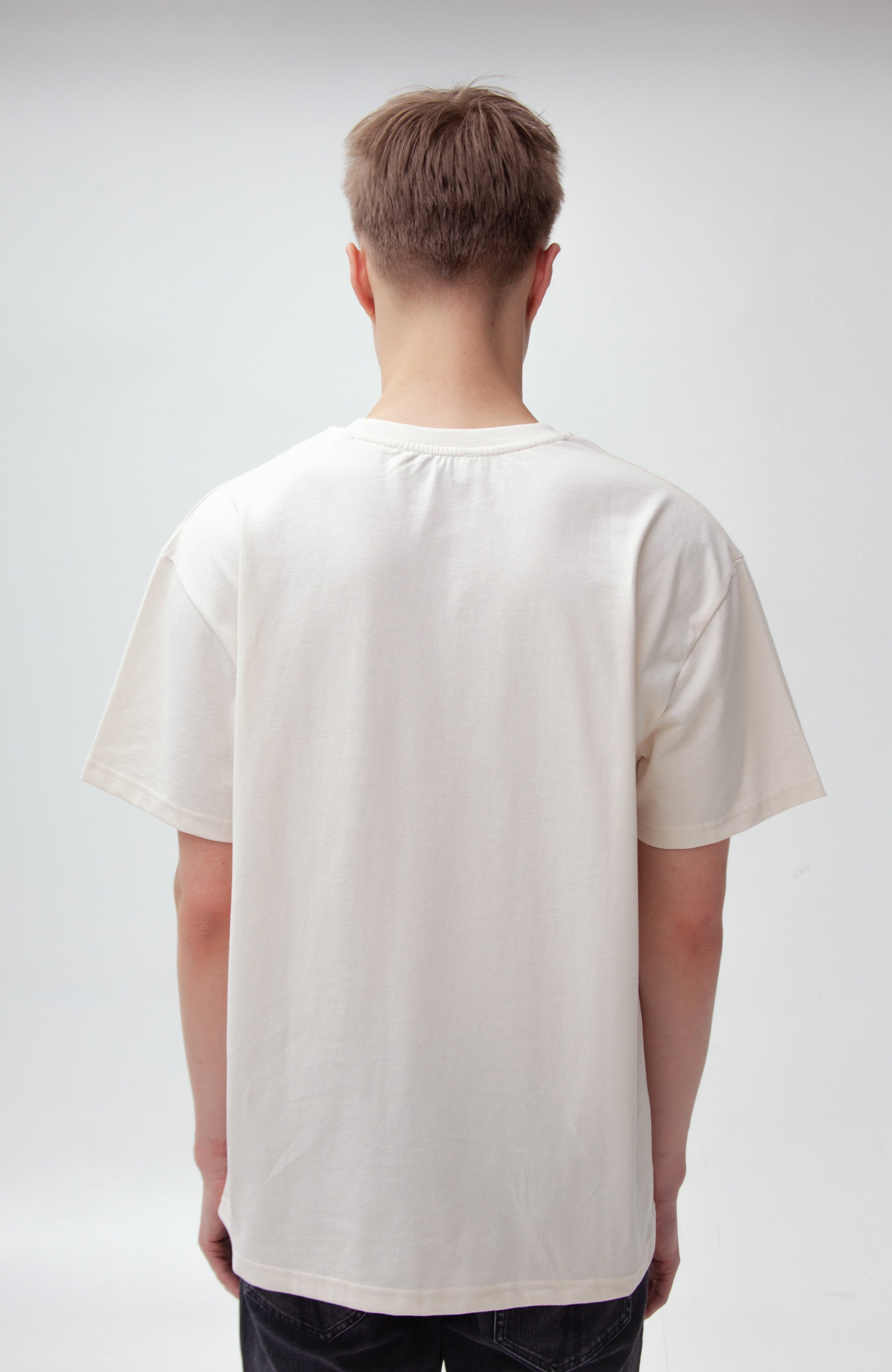 Les deux Neutral Crewneck loose-fit t-shirt image 4