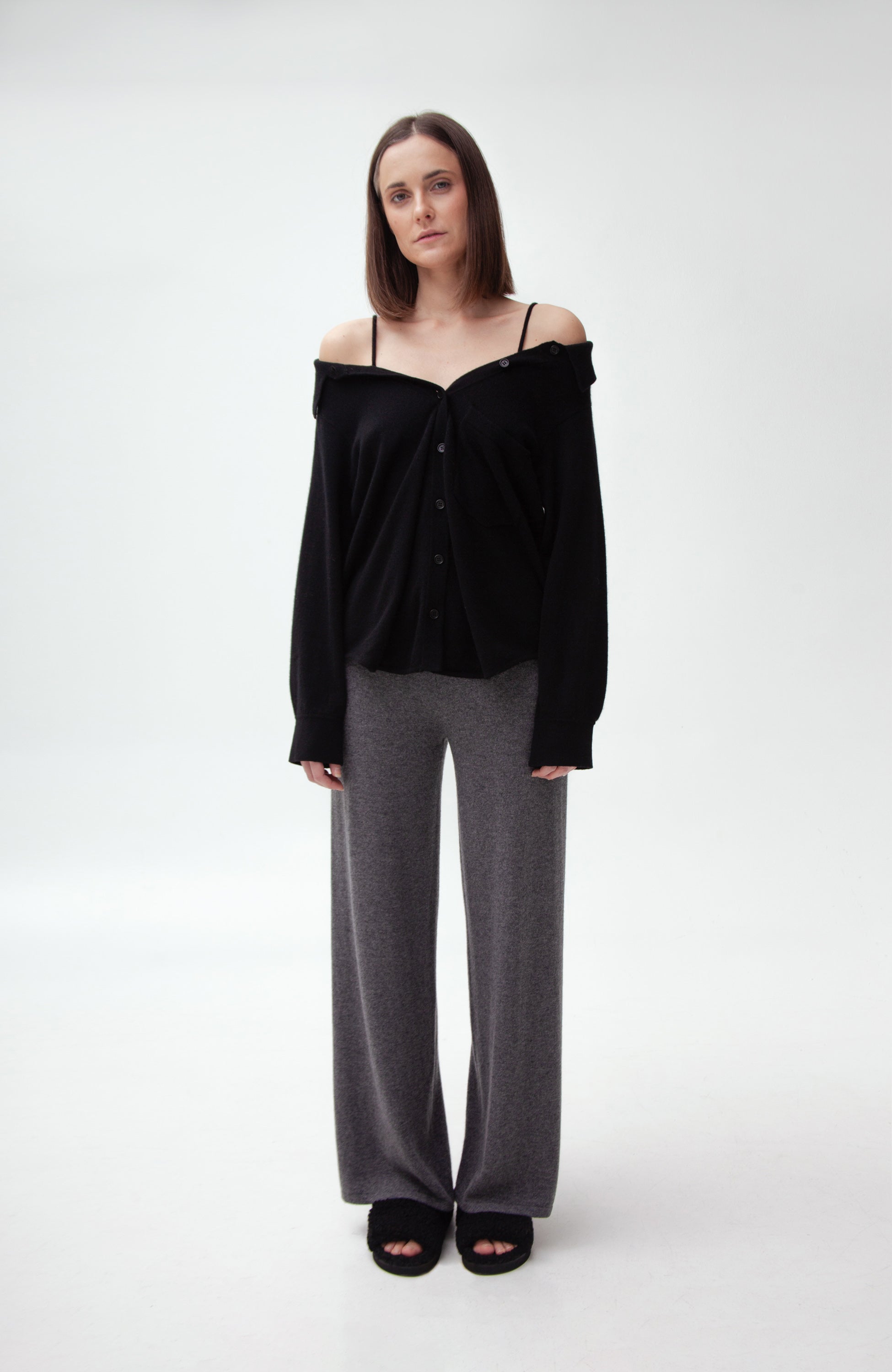 Cashmere wide-leg trousers SOFI