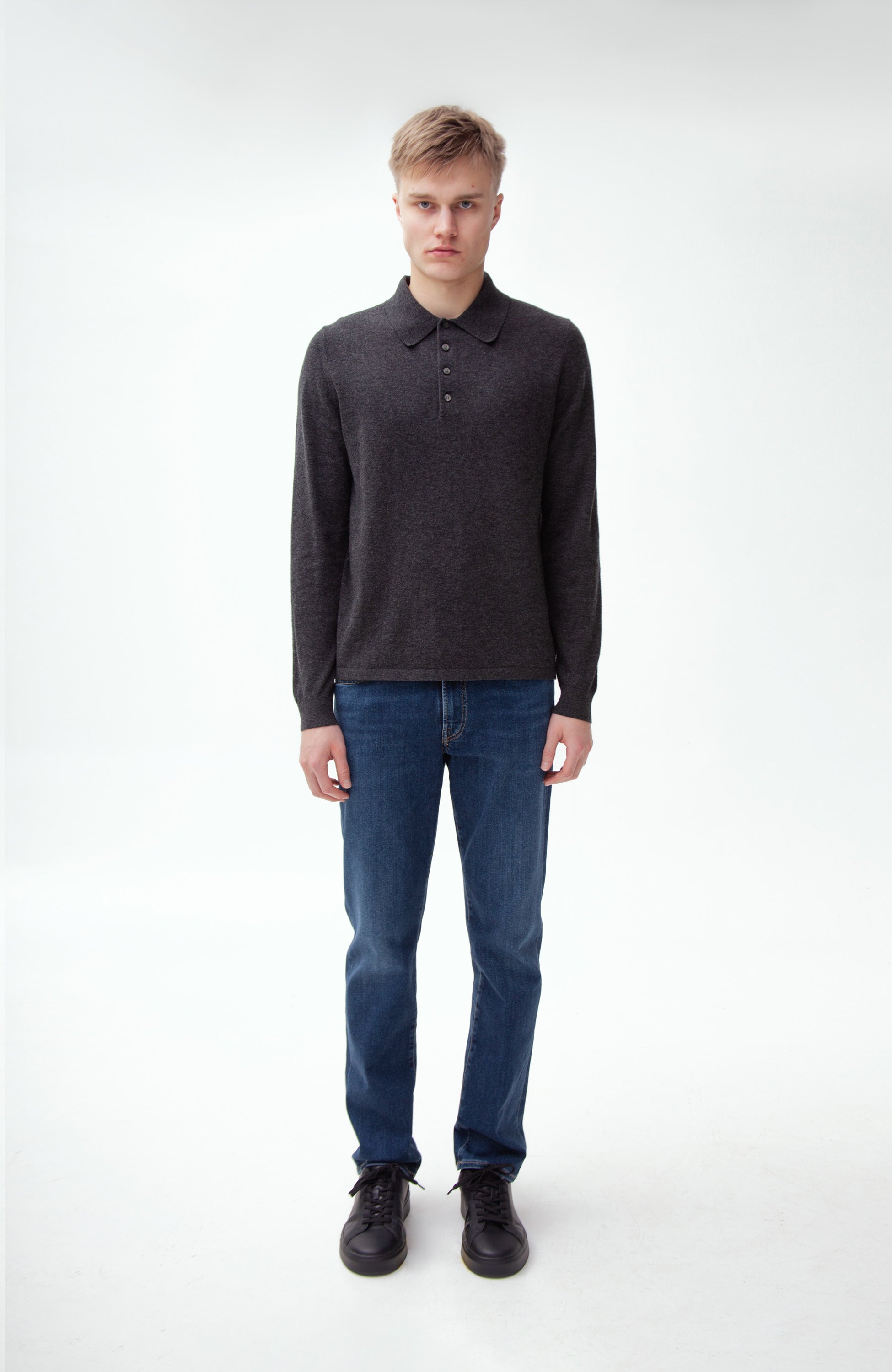 Tiger of sweden Grey Poloneck pullover eross image 5