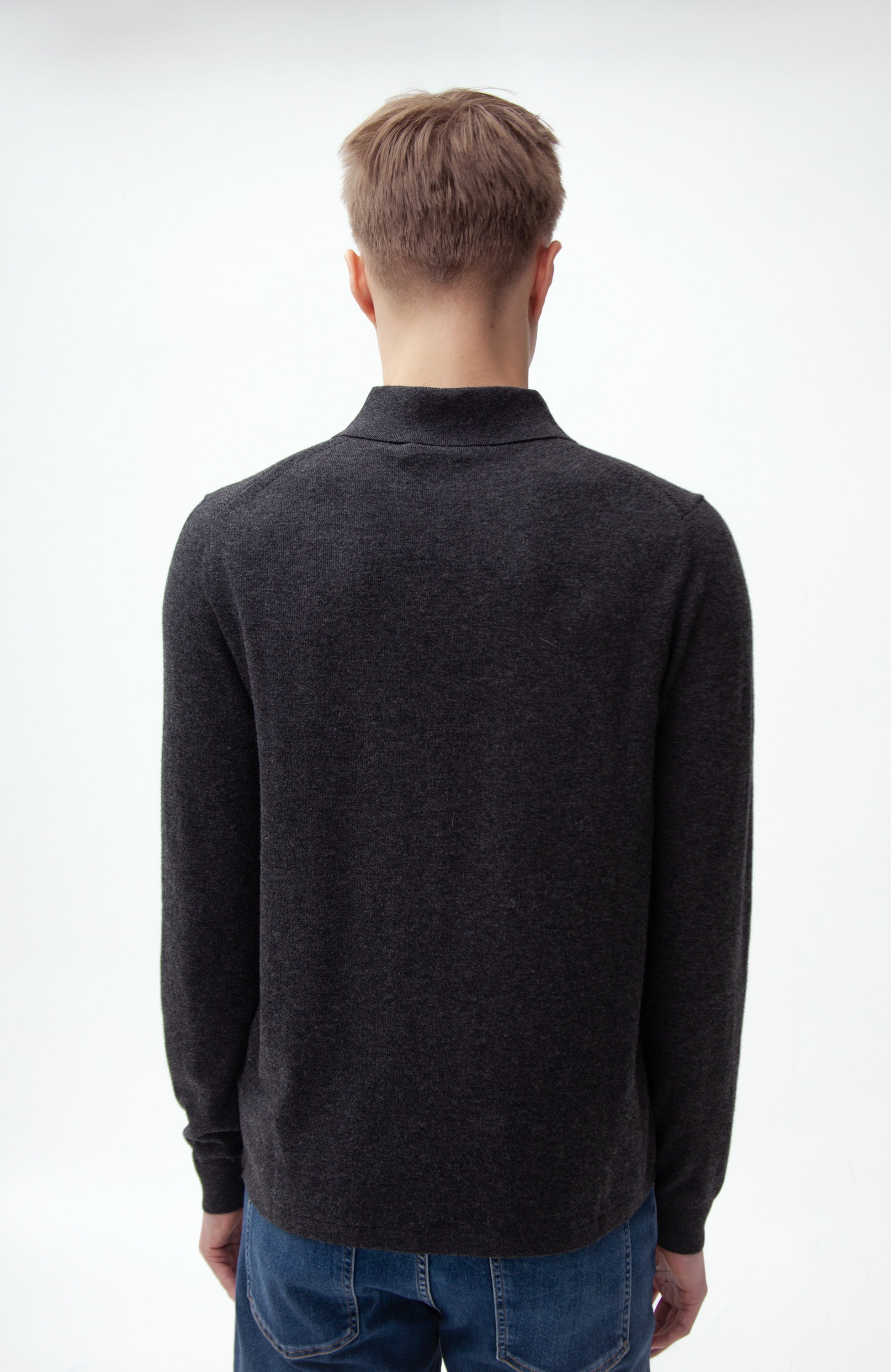 Tiger of sweden Grey Poloneck pullover eross image 3