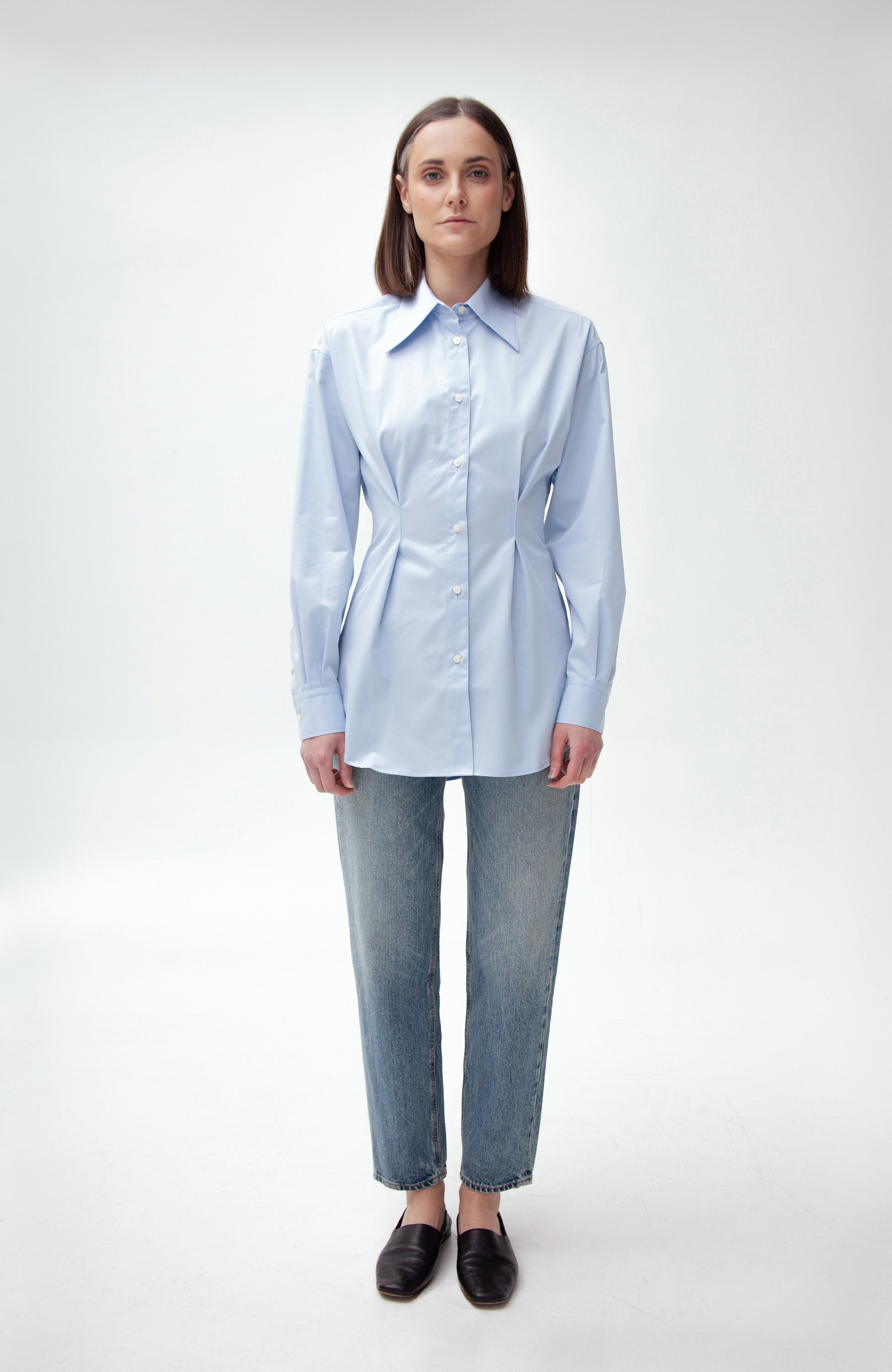 Tiger of sweden Blue Fitted shirt jemina image 4