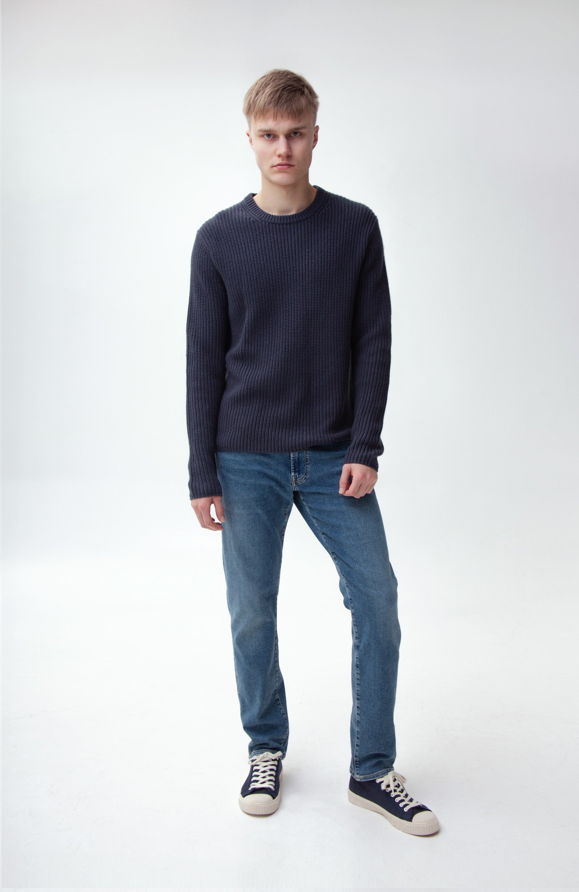 Tiger of sweden Blue Chunky knitted pullover maier image 8