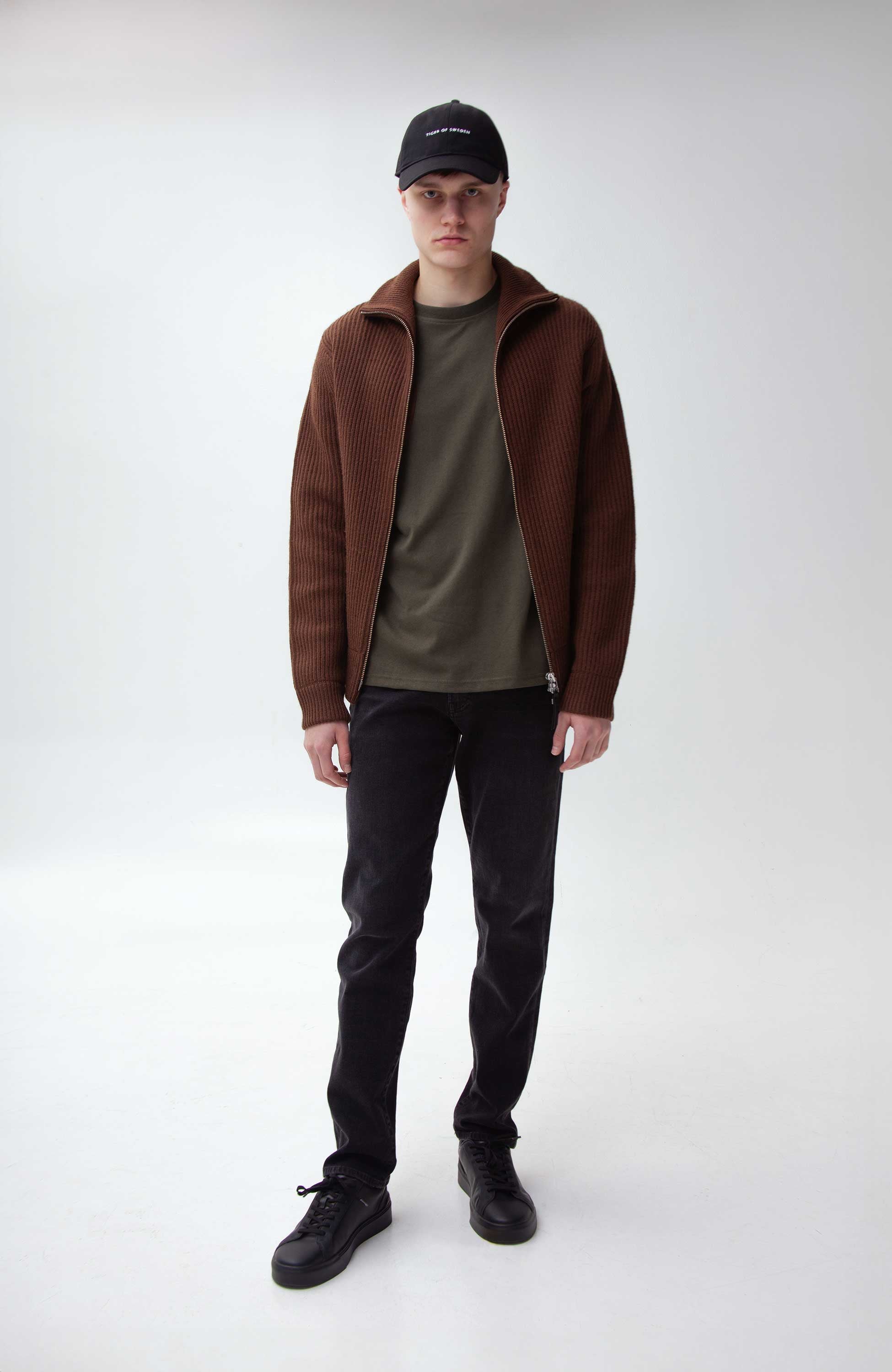 Tiger of sweden Brown Chunky knitted cardigan nyman image 5