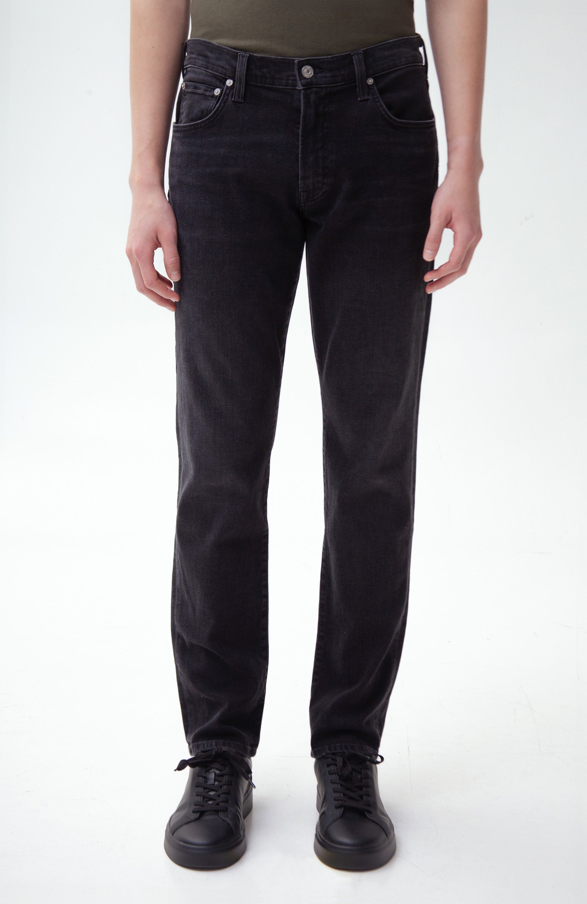 Jeansy tapered ADLER