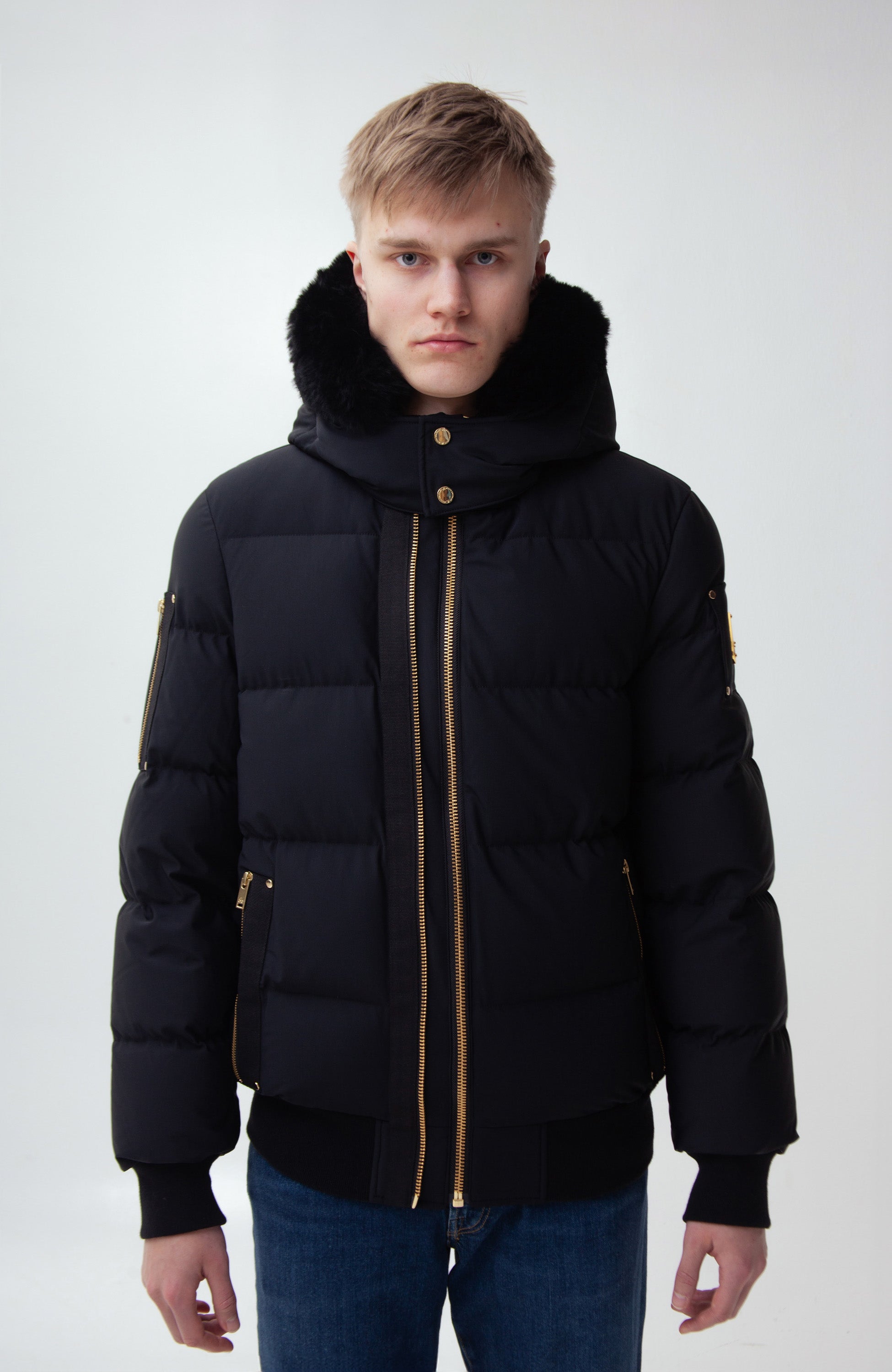 Hooded bomber jacket STAGG
