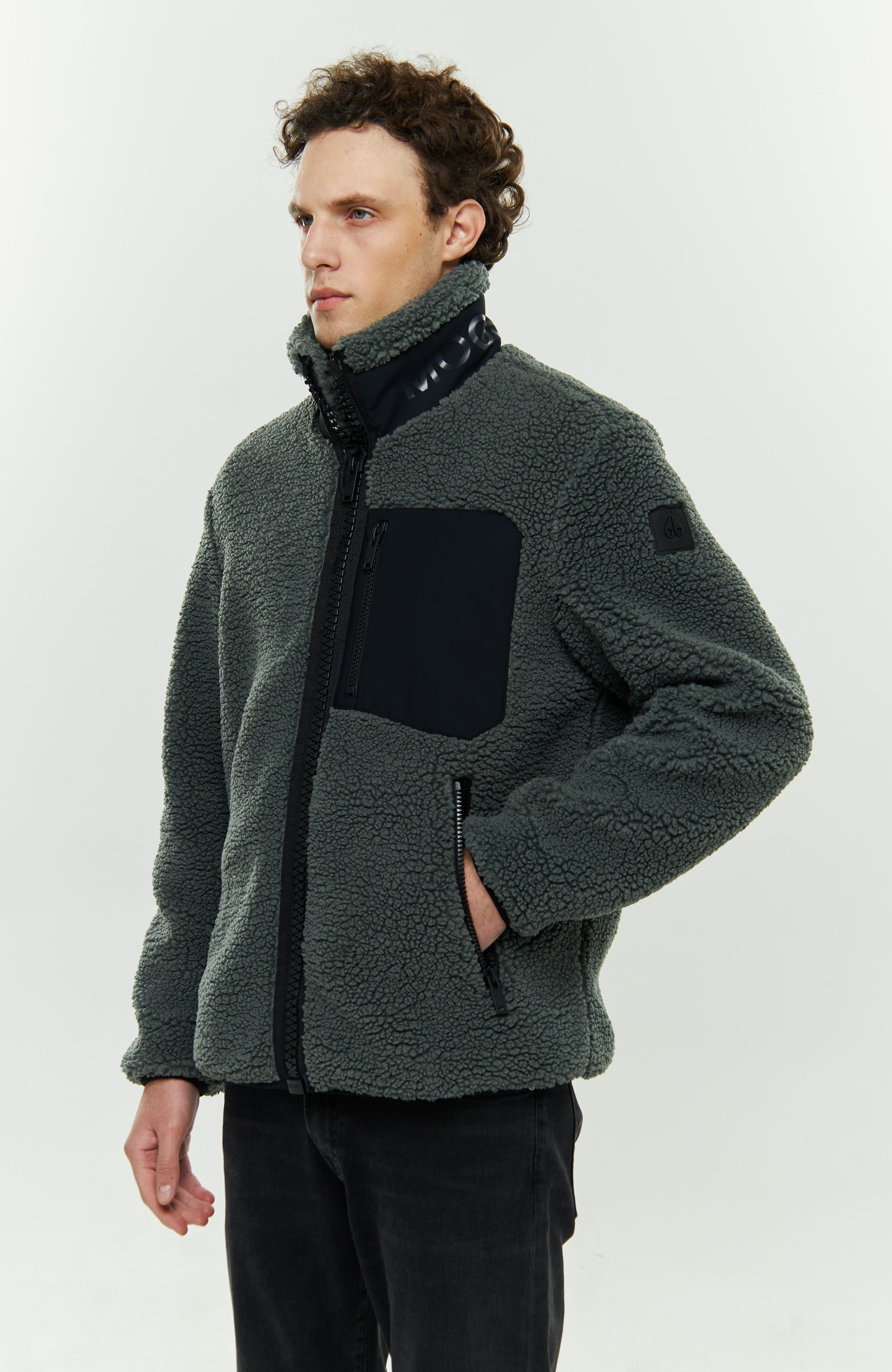 Zip-up fleece jacket SAGLEK