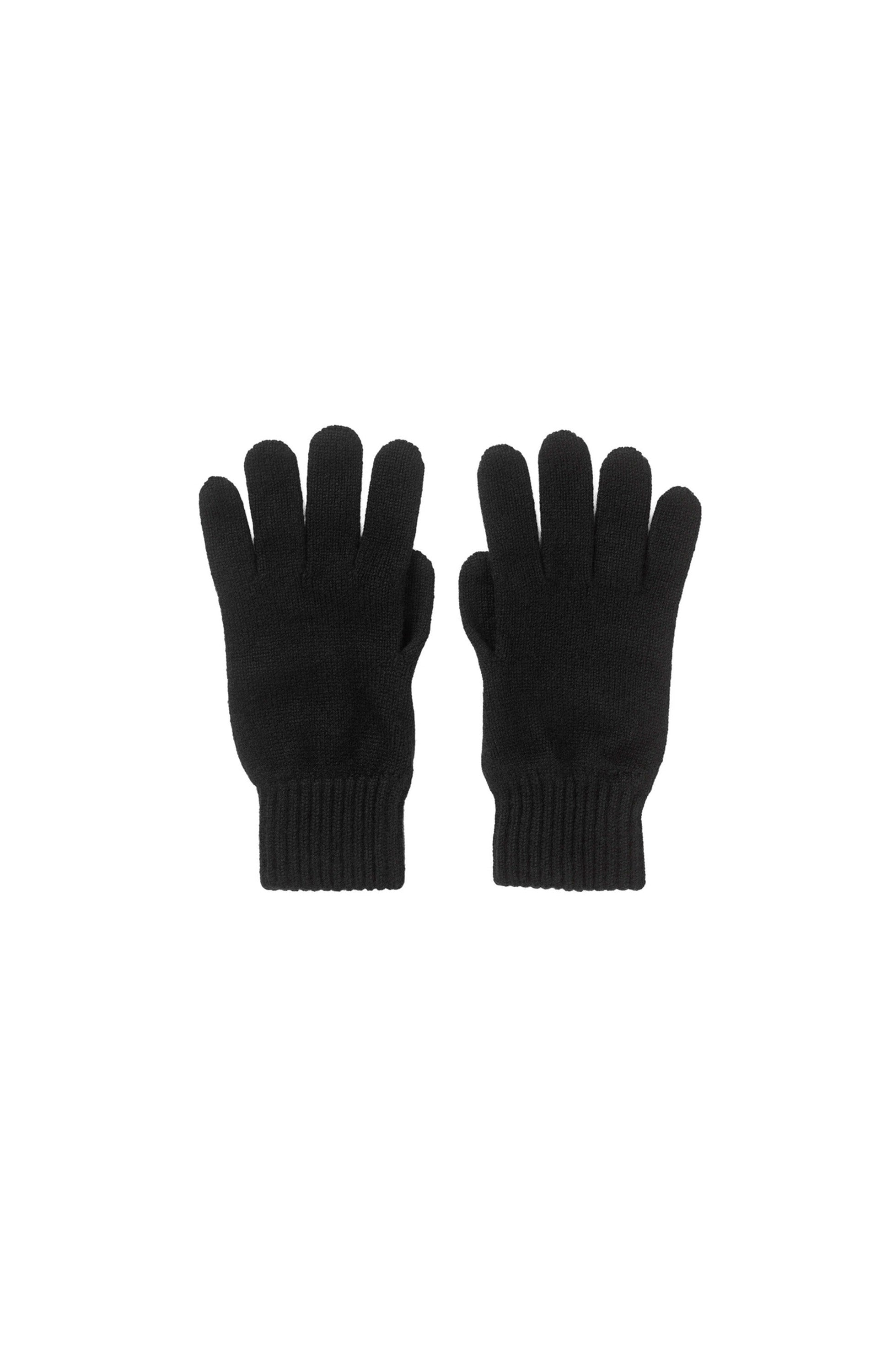 Johnstons of elgin Black Rękawiczki z kaszmiru image 1