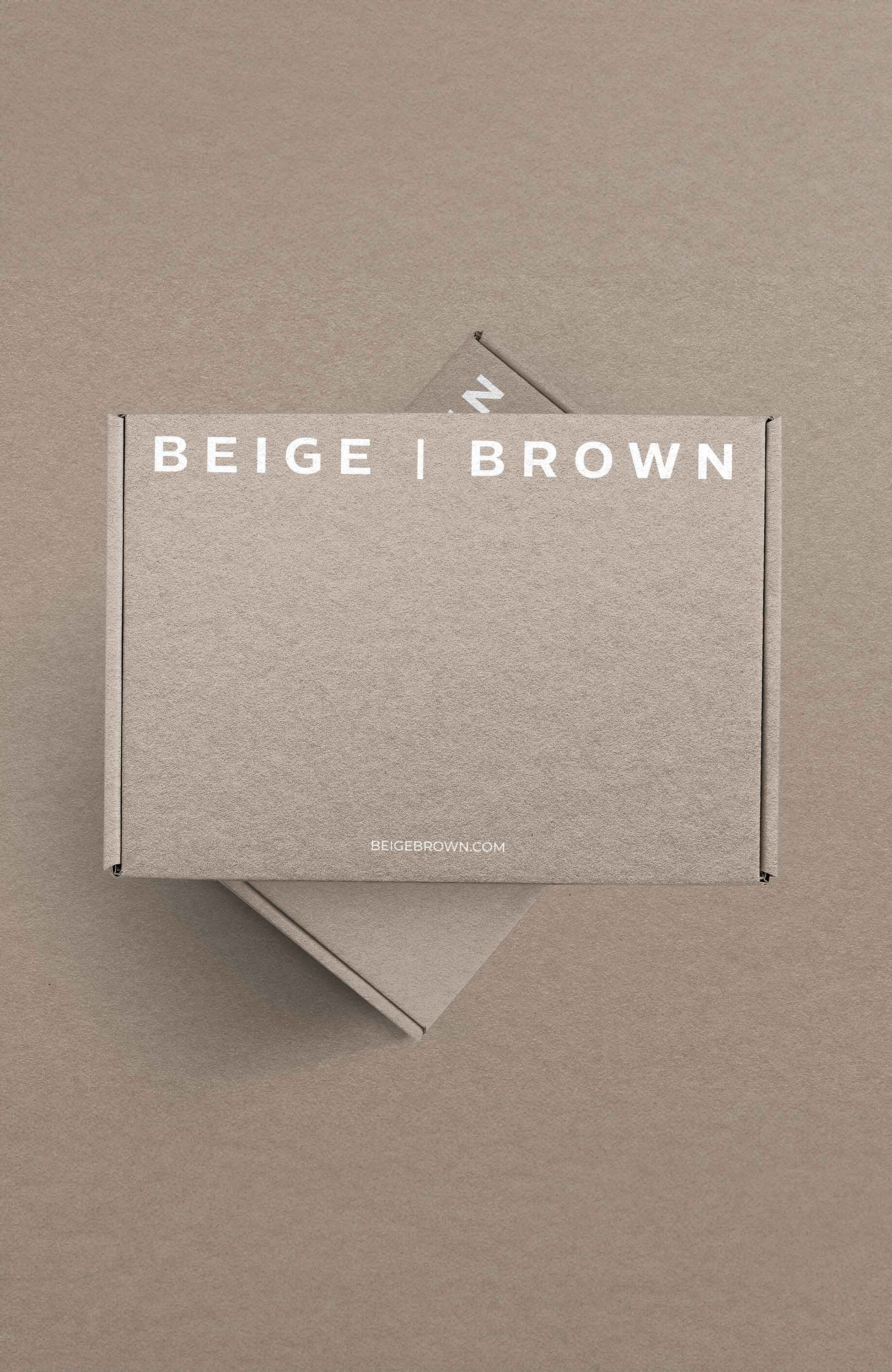 Beige brown Eco package image 1